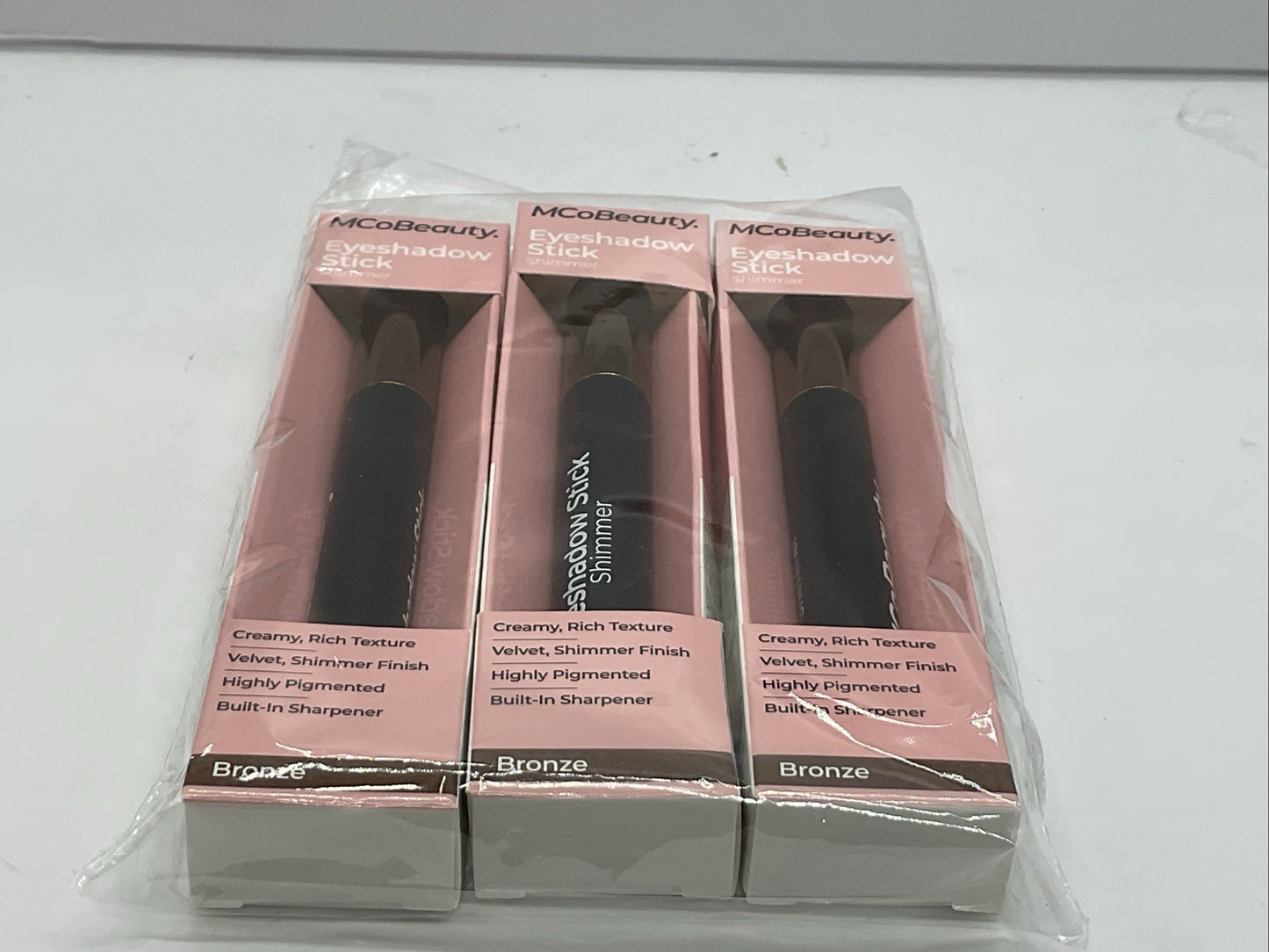 3 PACK - MCoBeauty Eyeshadow Stick - Bronze