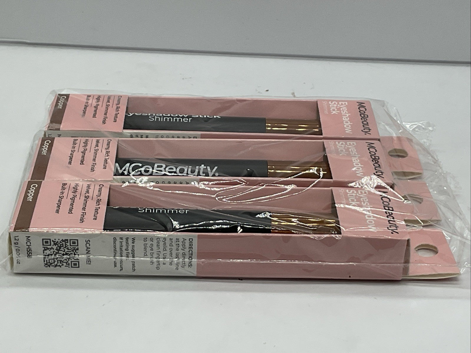 3 PACK -  MCoBeauty Eyeshadow Stick - Copper