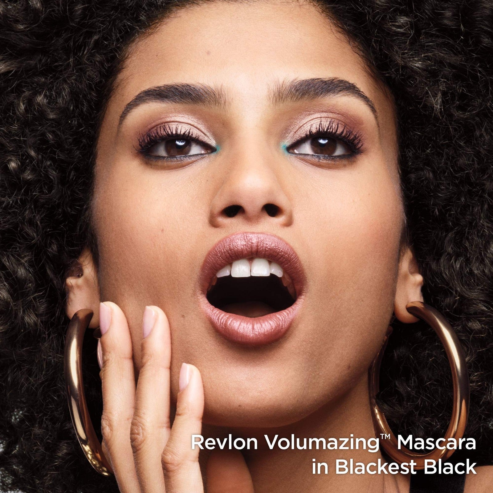 3 PACK - Revlon Volumazing Waterproof Mascara Oversized Brush 951 BLACKEST BLACK