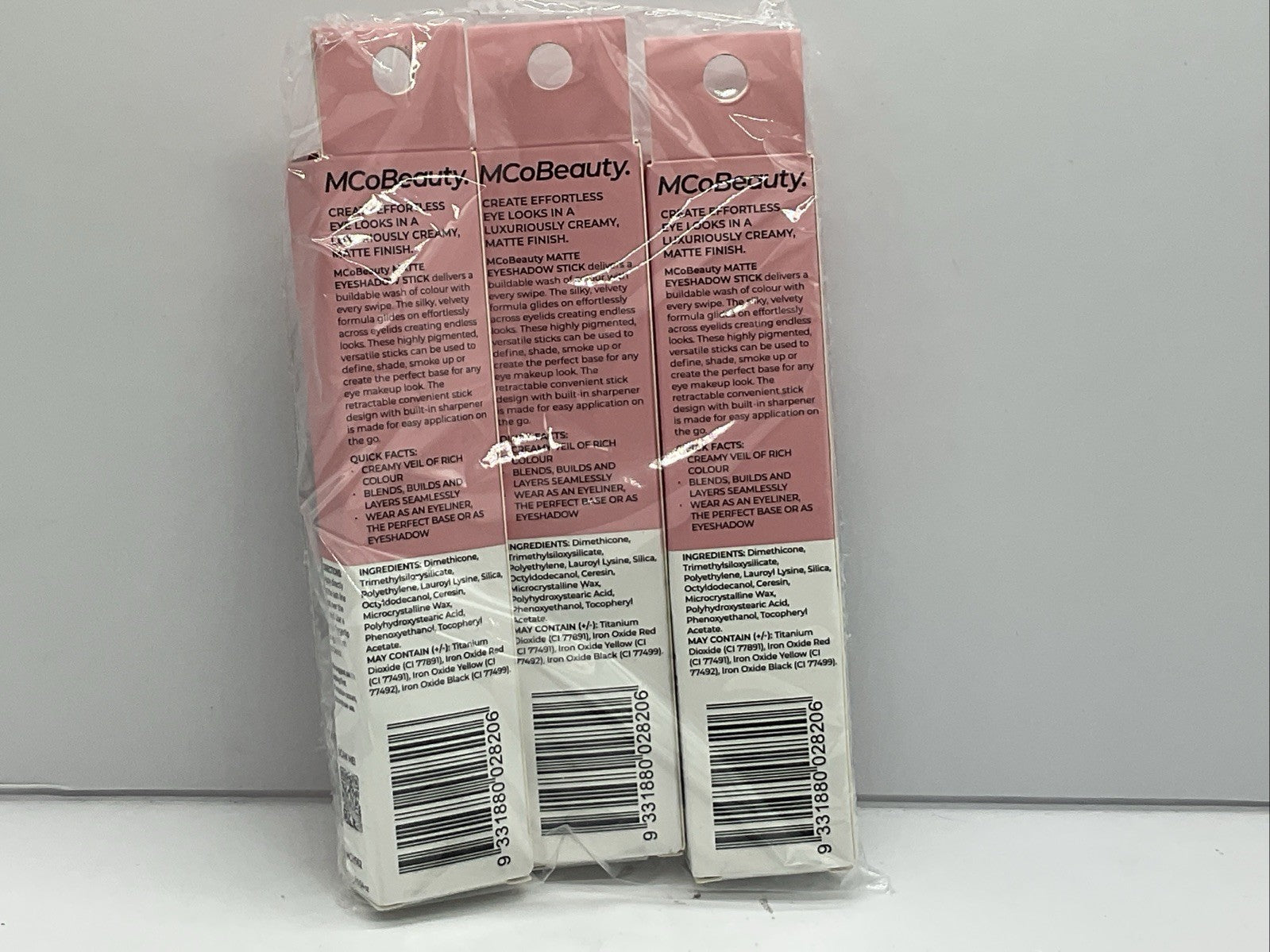 3 PACK - MCoBeauty Eyeshadow Stick - Caramel