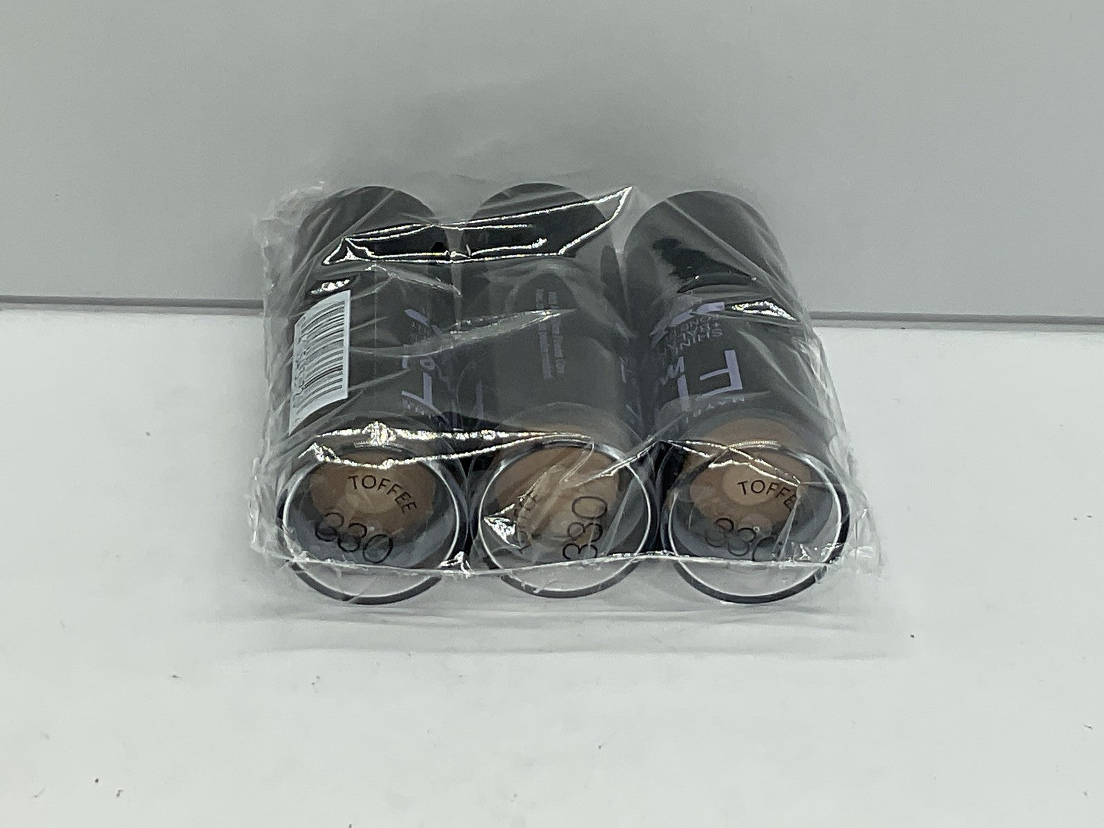3 PACK - Maybelline Fit Me Shine-Free + Balance Stick Foundation - Toffee 330 