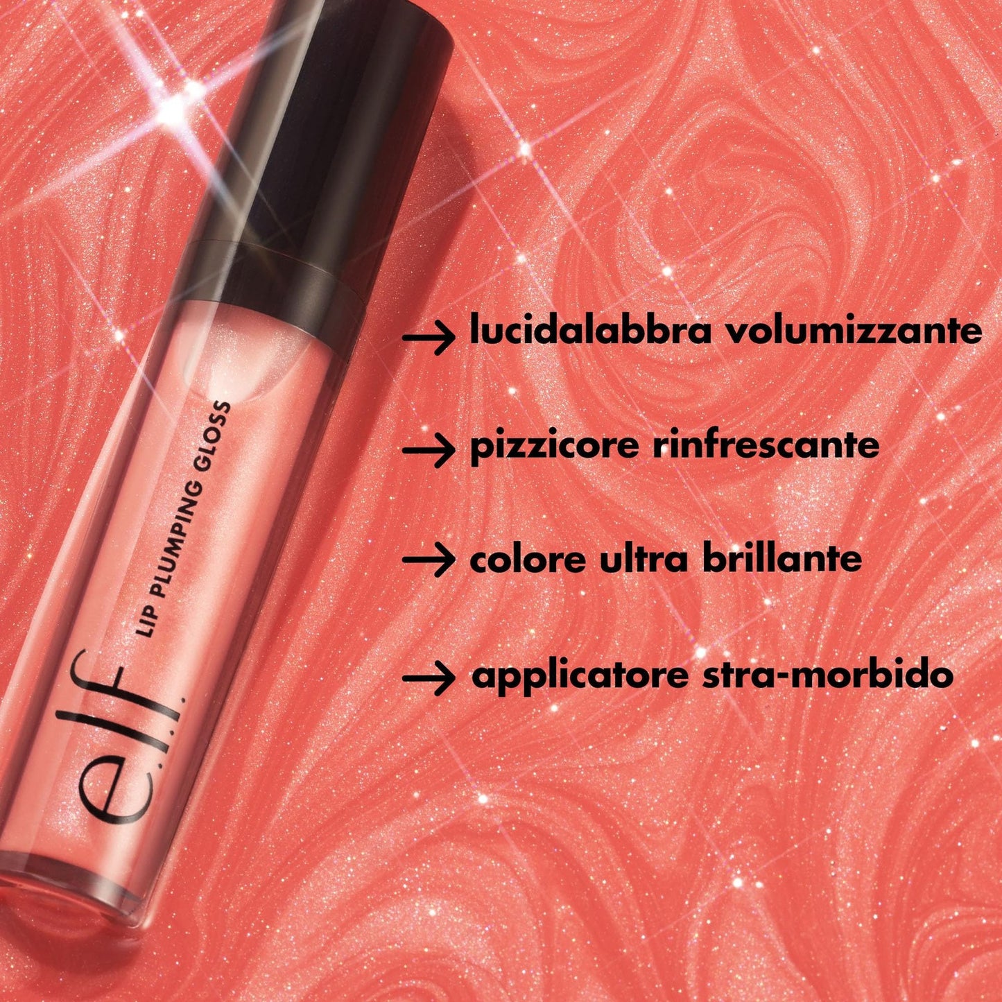 2 PACK - e.l.f. Lip Plumping Gloss Nourishing Invigorating - Champagne Glam