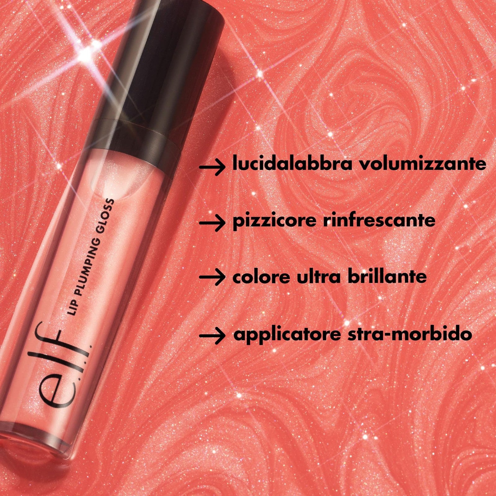 2 PACK - e.l.f. Lip Plumping Gloss Nourishing Invigorating - Champagne Glam