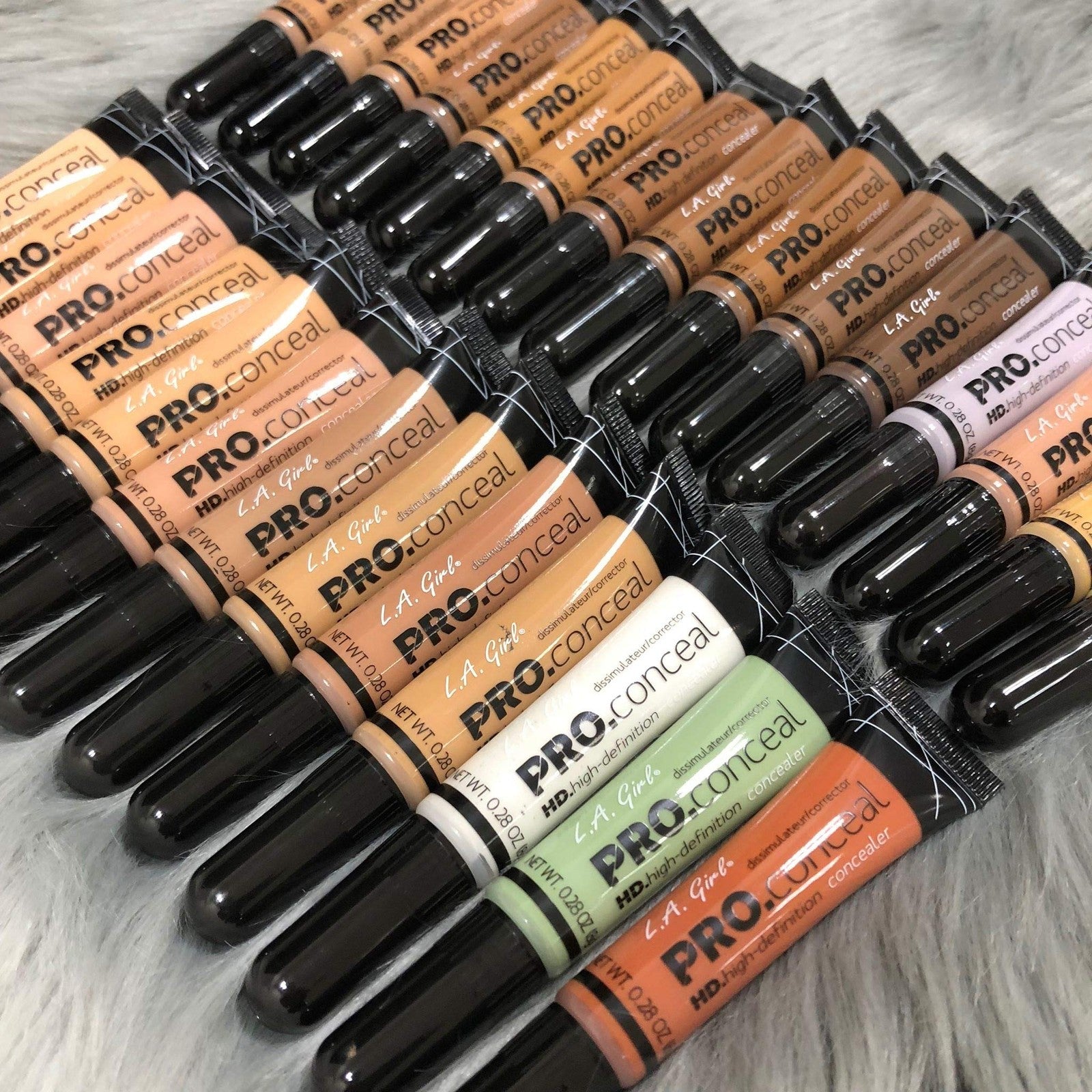2 PACK - LA GIRL Pro Conceal HD High Definition Concealer - GC988 Dark Cocoa