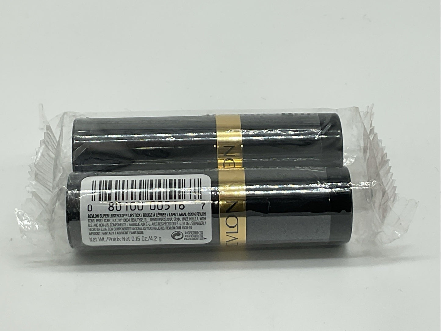 2 PACK - Revlon Super Lustrous Pearl Lipstick - 120 Apricot Fantasy