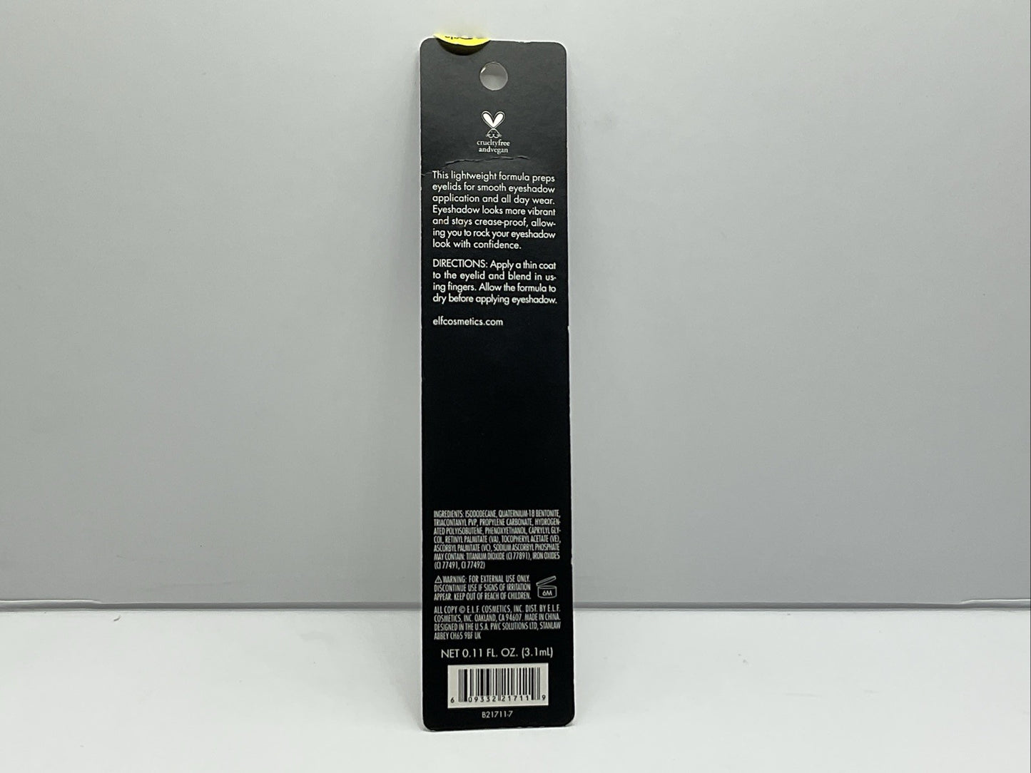 e.l.f. Shadow Lock Eyelid Primer - Sheer (21711)