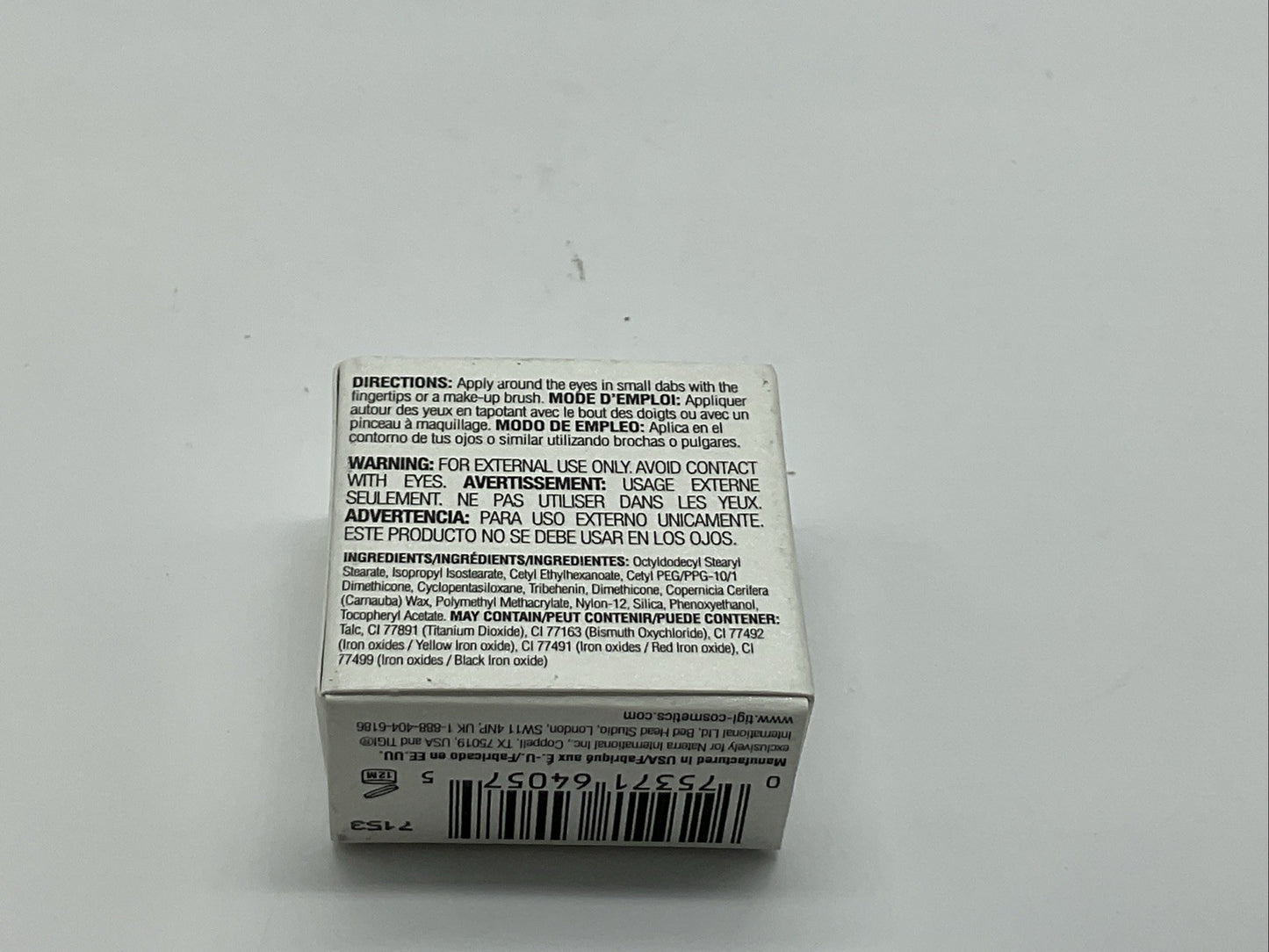 TIGI Creme Concealer Professional Cosmetics 0.06oz - Dark