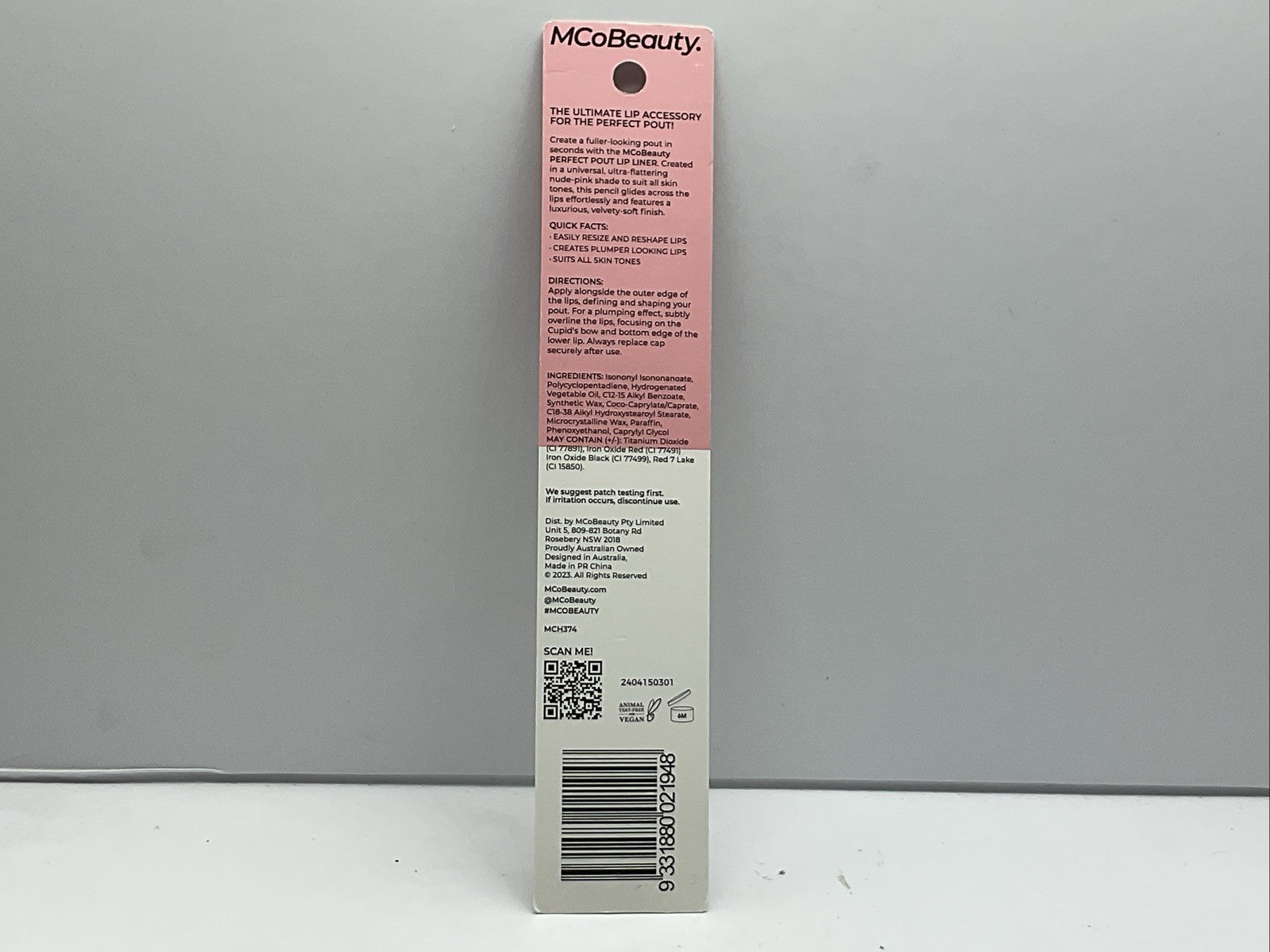 MCoBeauty Perfect Pout Lip Liner - Cheeky Chat
