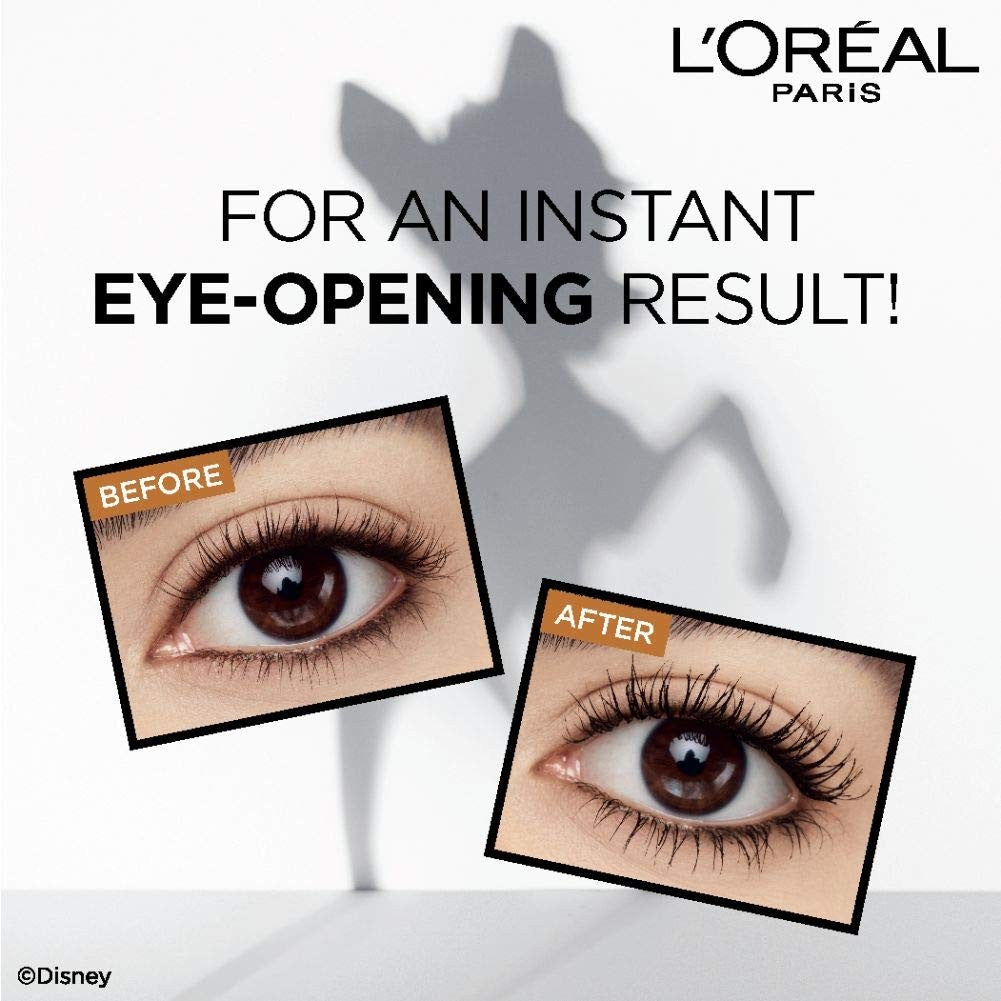 L'Oreal Bambi Eye Mascara Black Brown 402 Instant Eye opening
