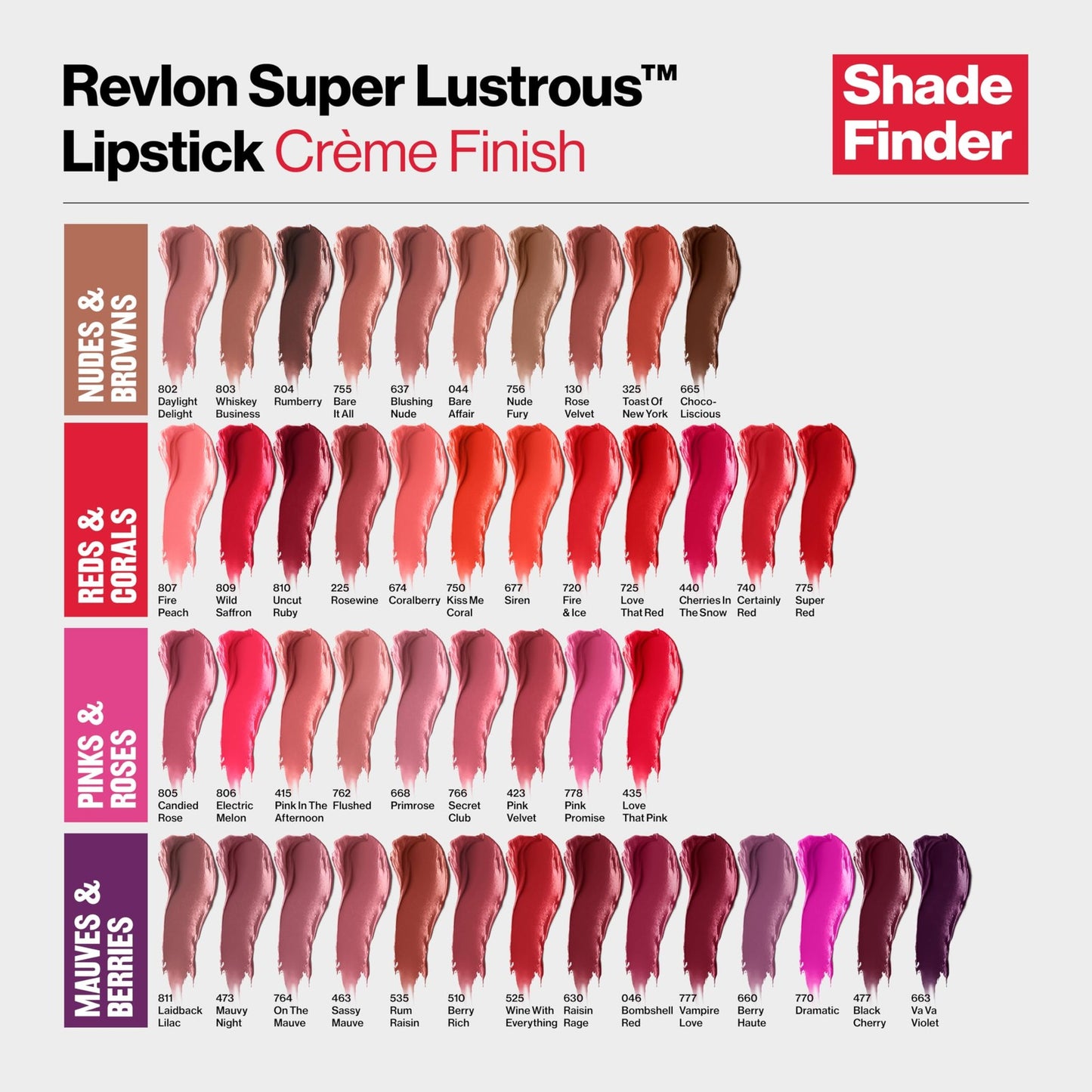 2 PACK - Revlon Super Lustrous Crème Lipstick - 764 On The Mauve