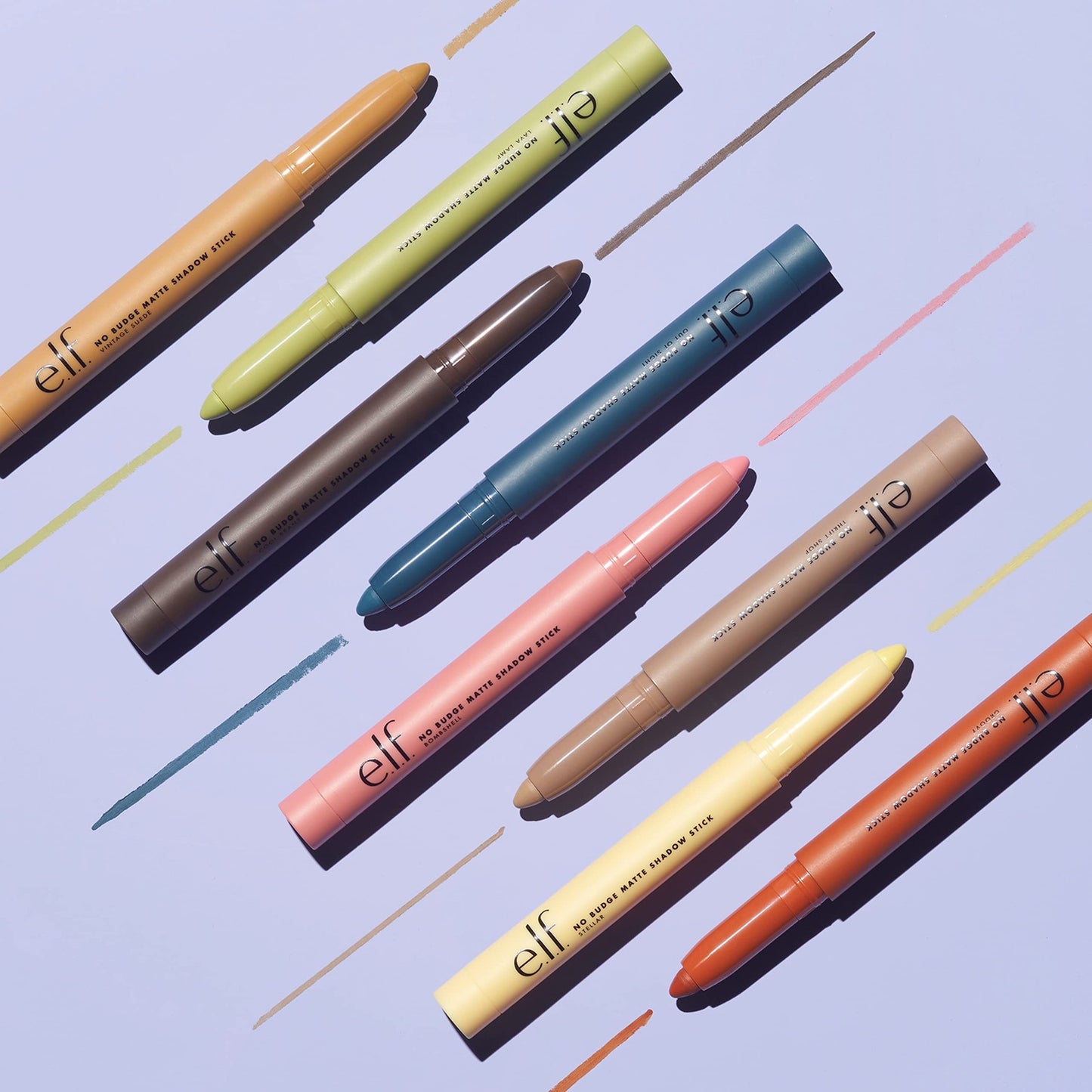 2 PACK - e.l.f. No Budge Shadow Stick Longwear Eyeshadow - Magnetic Pull