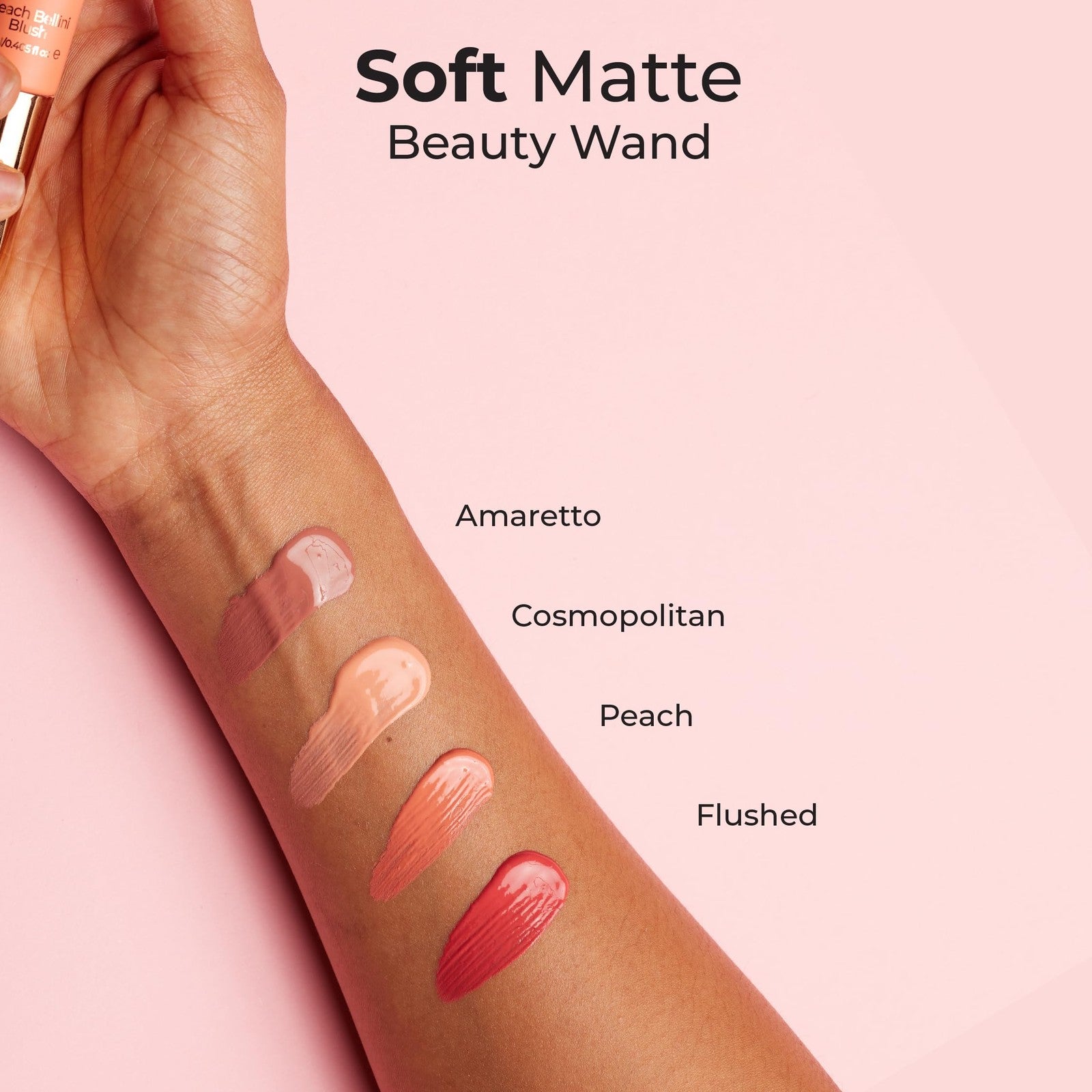 MCoBeauty Soft Matte Beauty Wand - MCW413 Peach Bellini Blush