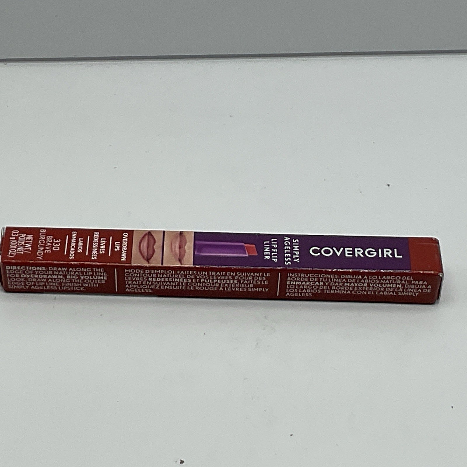 Covergirl Simply Ageless Lip Flip Liner - 330 Brave Burgundy - Single