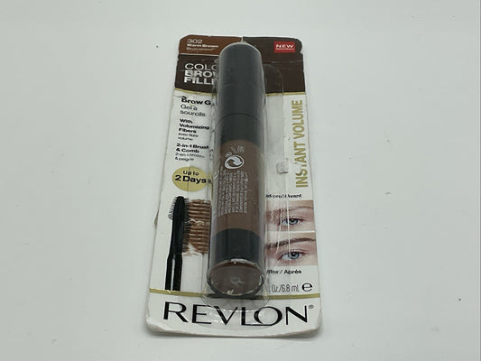 Revlon ColorStay Brow Fiber Filler Brow Gel - 302 Warm Brown