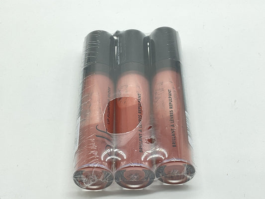 3 PACK - e.l.f. Lip Plumping Gloss - 82454 Mocha Twist