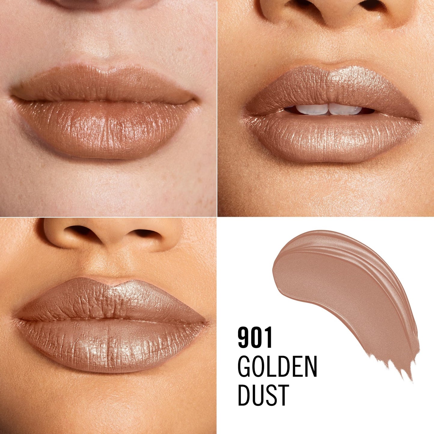 Rimmel Lasting Finish Lipstick - 901 Gold Shimmer
