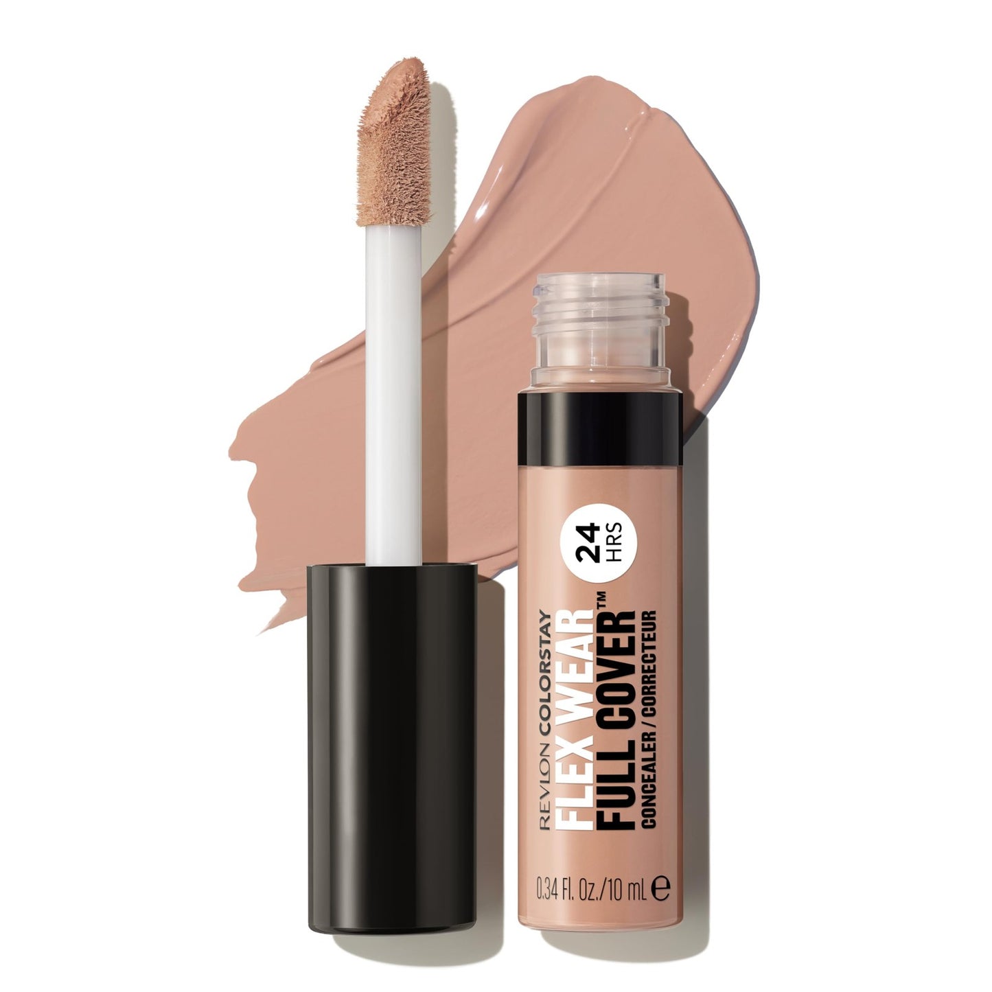 2 x Revlon ColorStay Flex Wear Full Cover Concealer, #055 Latte, 0.34 fl oz