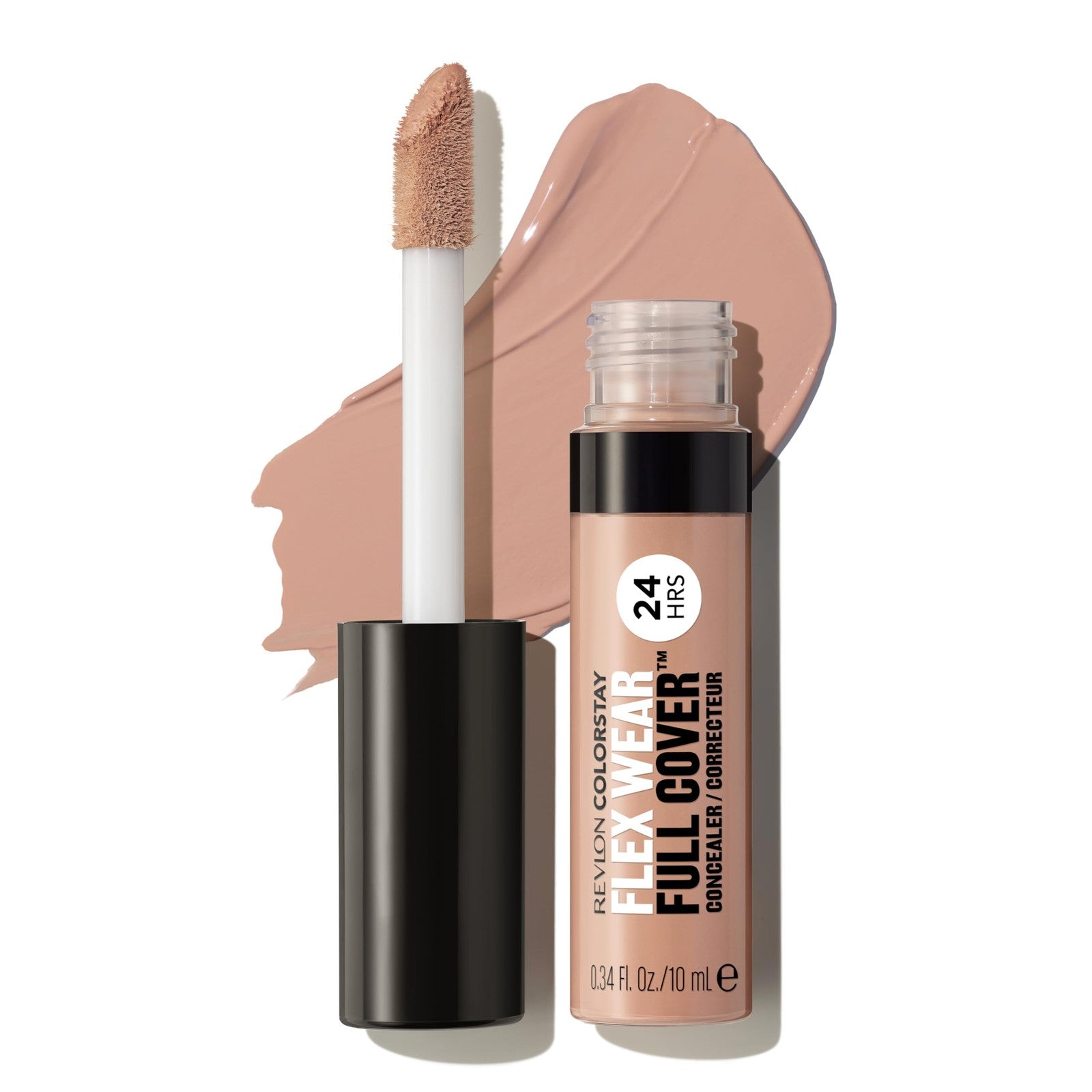 2 x Revlon ColorStay Flex Wear Full Cover Concealer, #055 Latte, 0.34 fl oz
