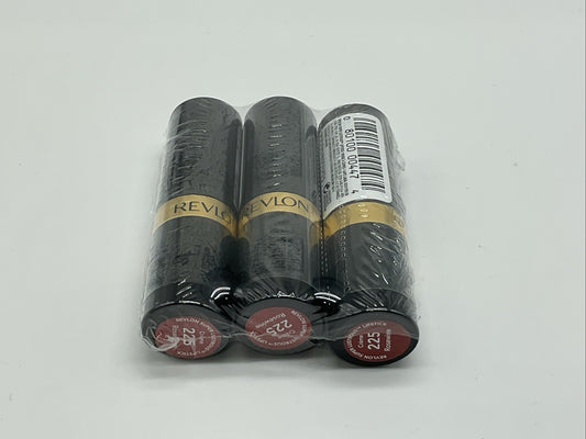 3 PACK - Revlon Super Lustrous Creme Lipstick - 225 Rosewine