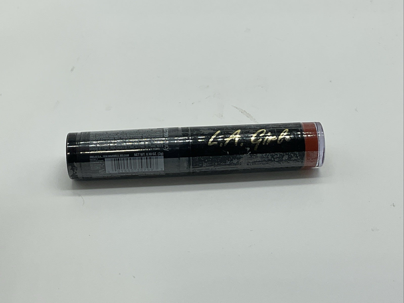 L.A. Girl Matte Flat Velvet Lipstick 0.1 Oz - GLC799 Saucy