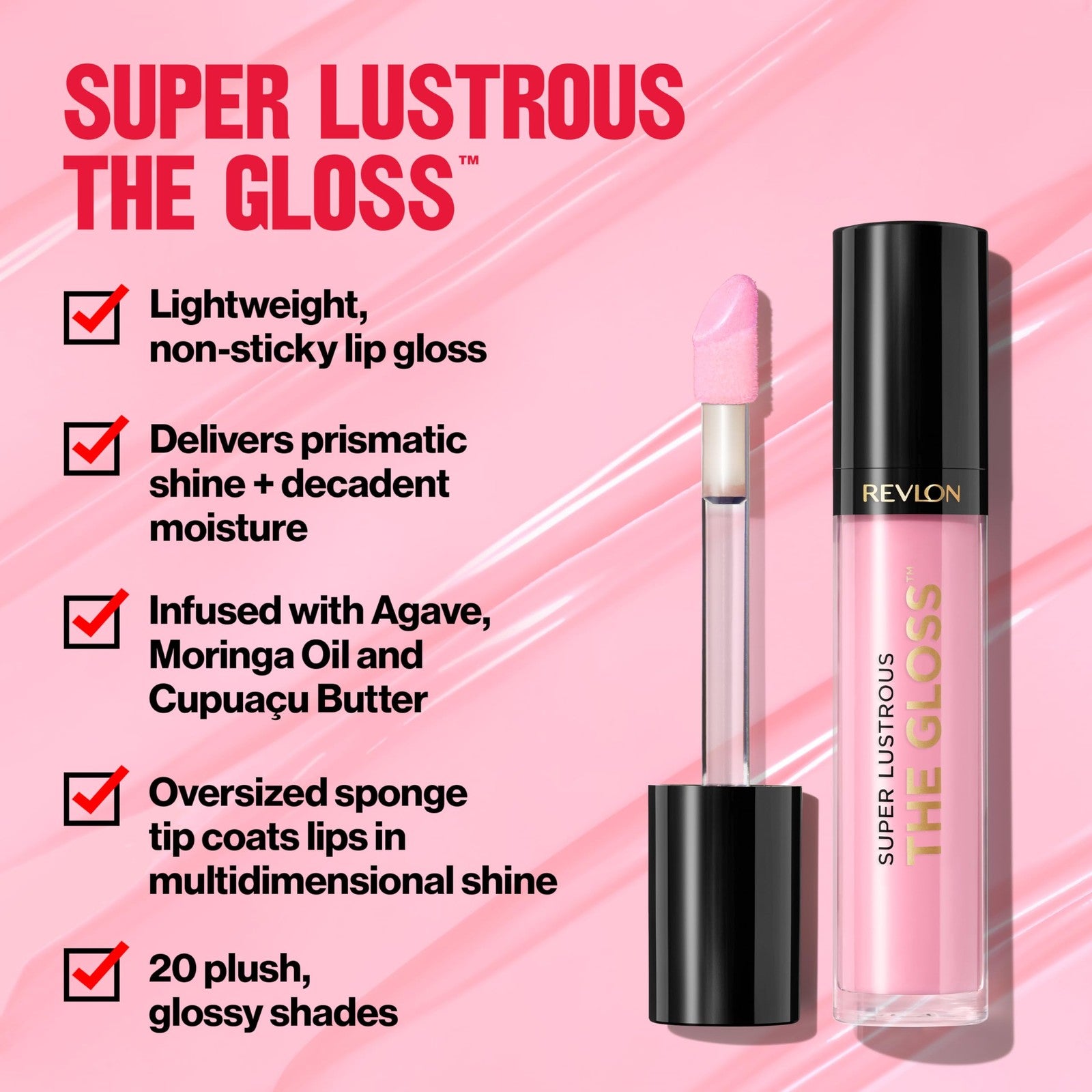 2 PACK - Revlon Super Lustrous The Gloss Lip Gloss - 247  Desert Spice