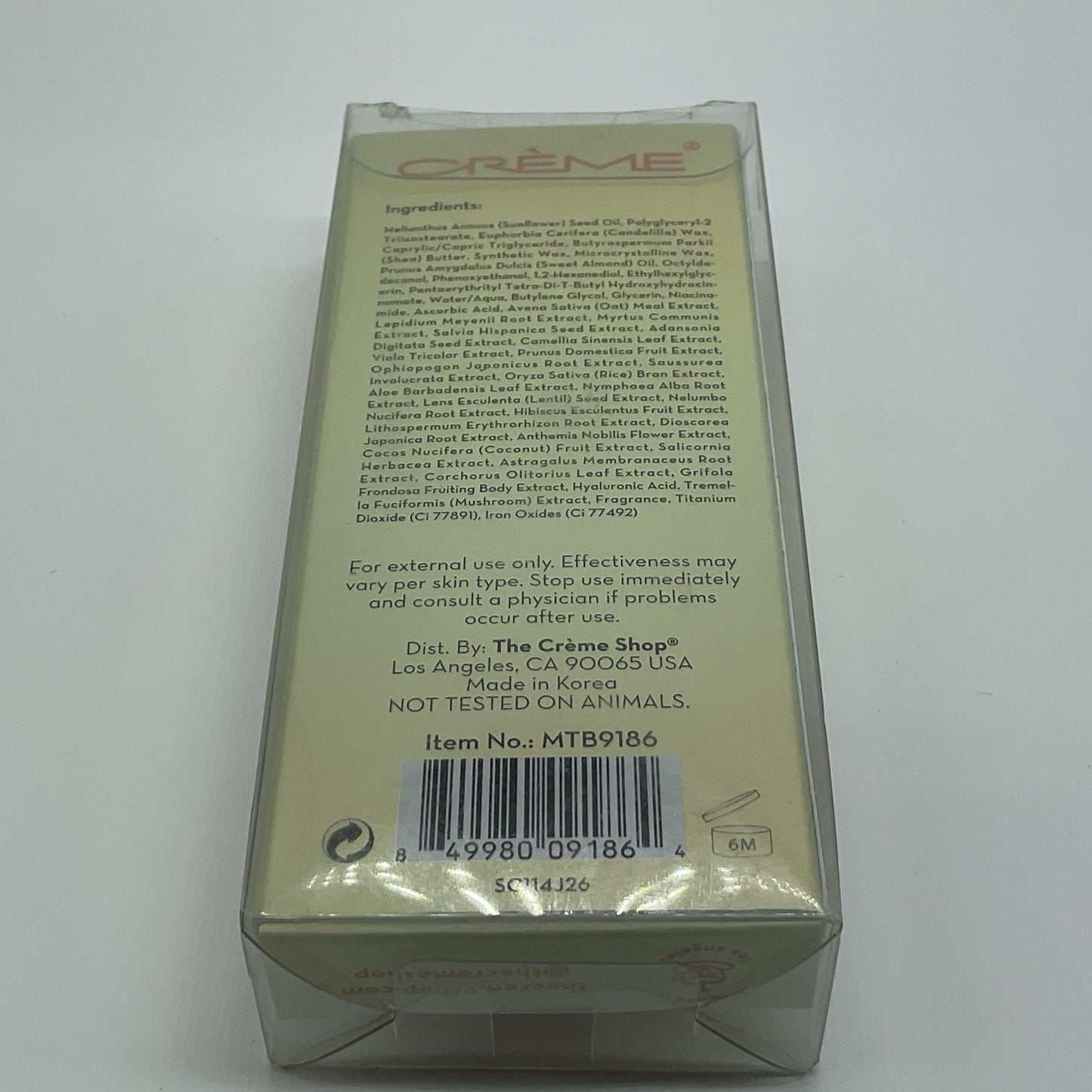 The Crème Shop Glowy Smooth Multi-Balm Vitamin C Niacinamide