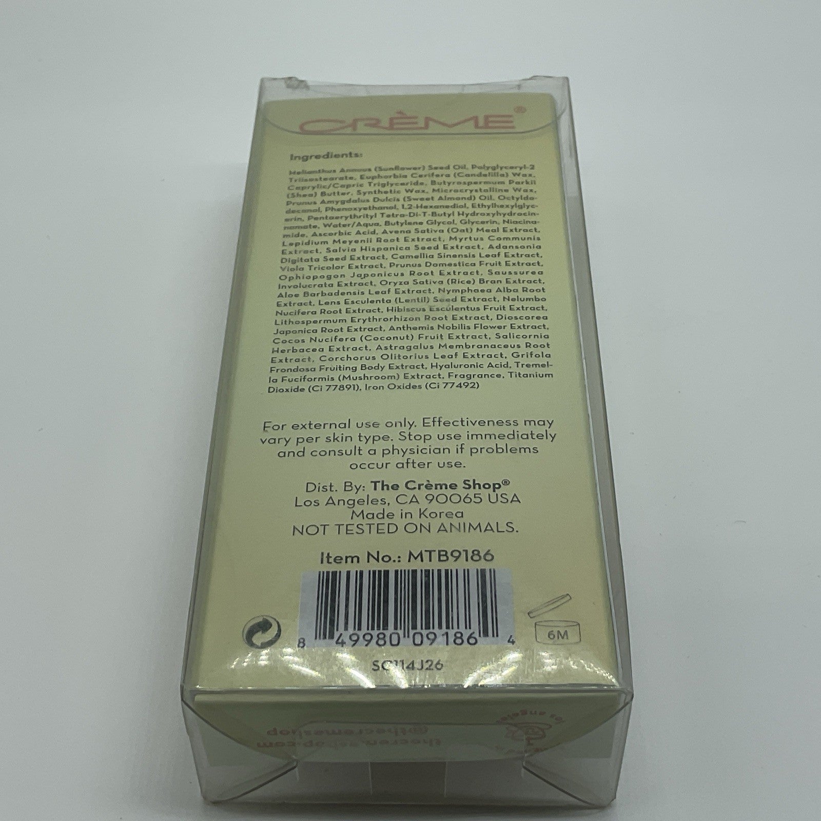 The Crème Shop Glowy Smooth Multi-Balm Vitamin C Niacinamide