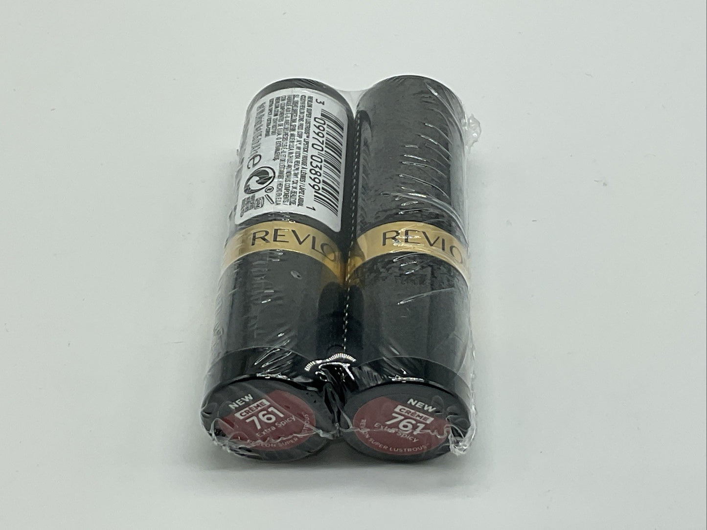 2 PACK - Revlon Super Lustrous Crème Lipstick - 761 Extra Spicy