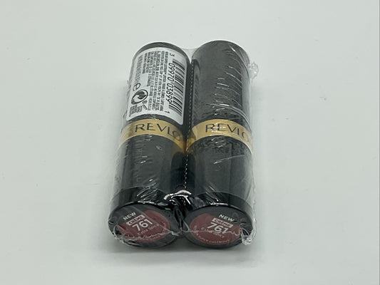 2 PACK - Revlon Super Lustrous Crème Lipstick - 761 Extra Spicy