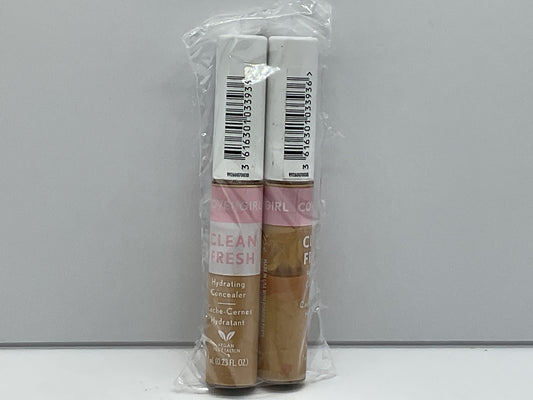 PACK OF 2 - COVERGIRL Clean Fresh Hydrating Concealer, #370 Medium
