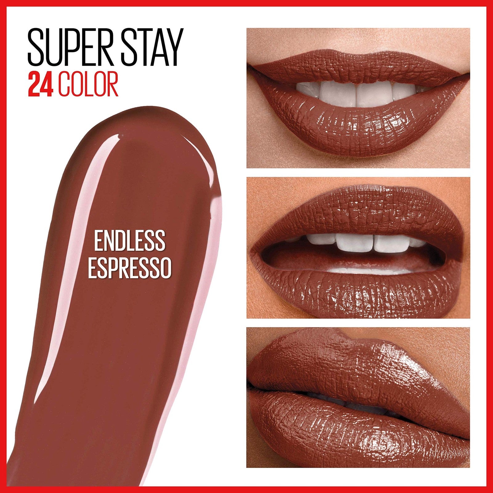 Maybelline Super Stay 24HR 2-Step Liquid Lipstick - 275 Endless Espresso