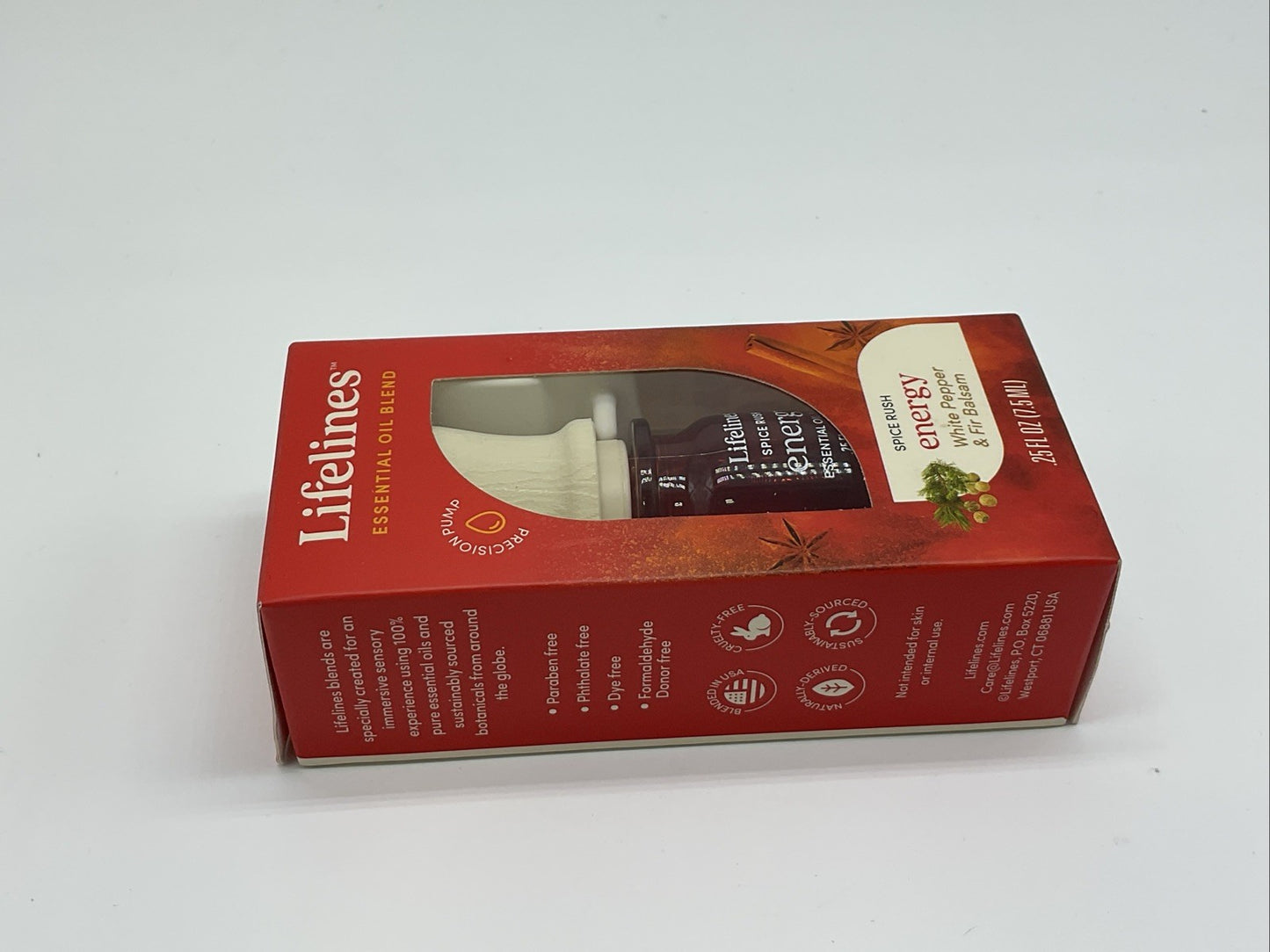 Lifelines Essential Oil Blend White Pepper & Fir Balsam - Spice Rush