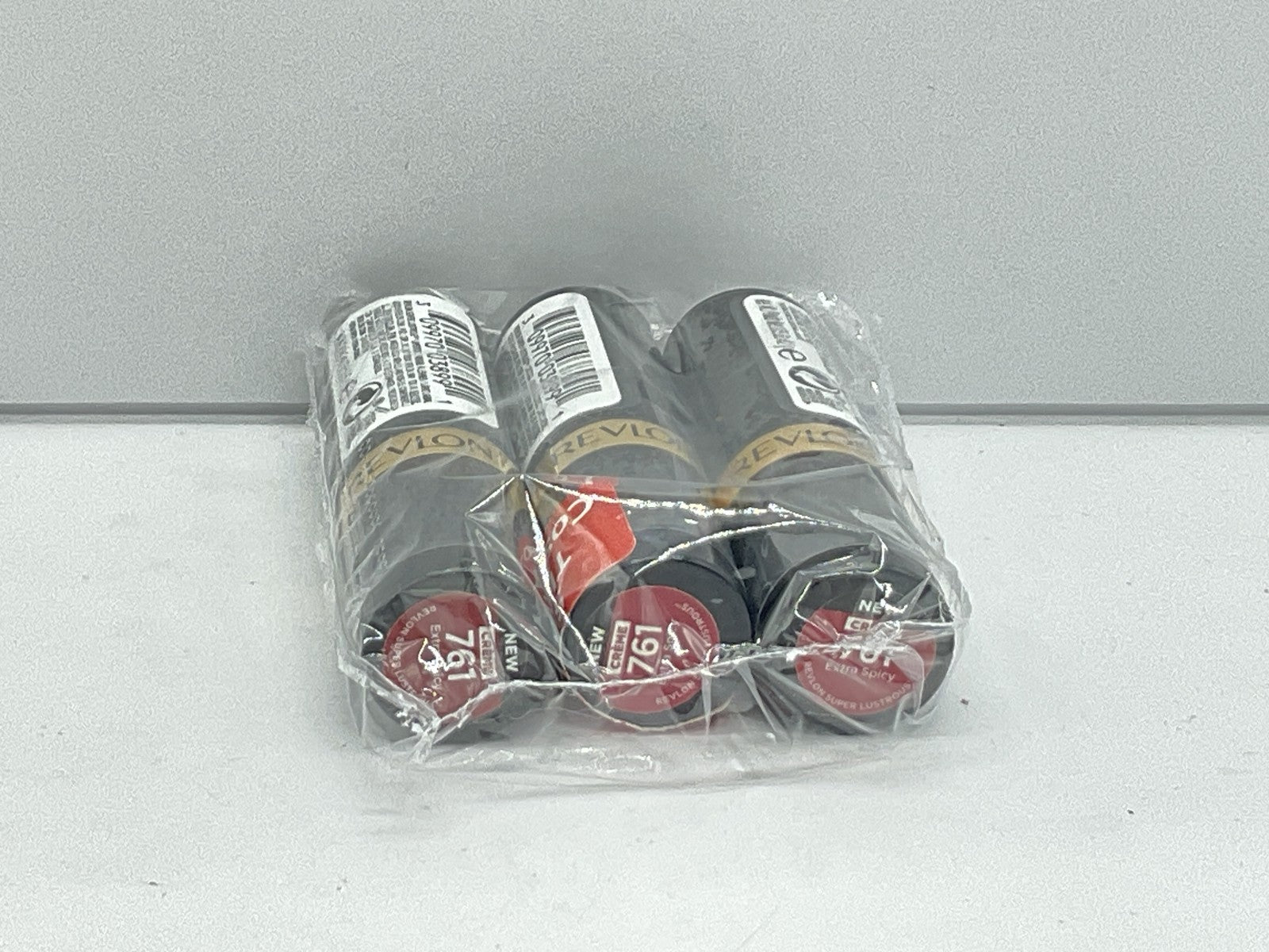 3 PACK -Revlon Super Lustrous Crème Lipstick - 761 Extra Spicy