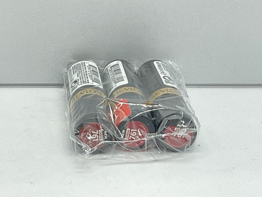 3 PACK -Revlon Super Lustrous Crème Lipstick - 761 Extra Spicy