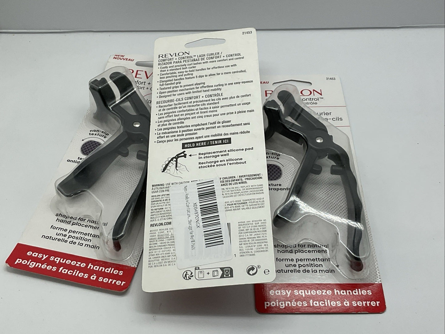 Revlon Lash Curler Easy Squeeze Sealed - Set Of 3