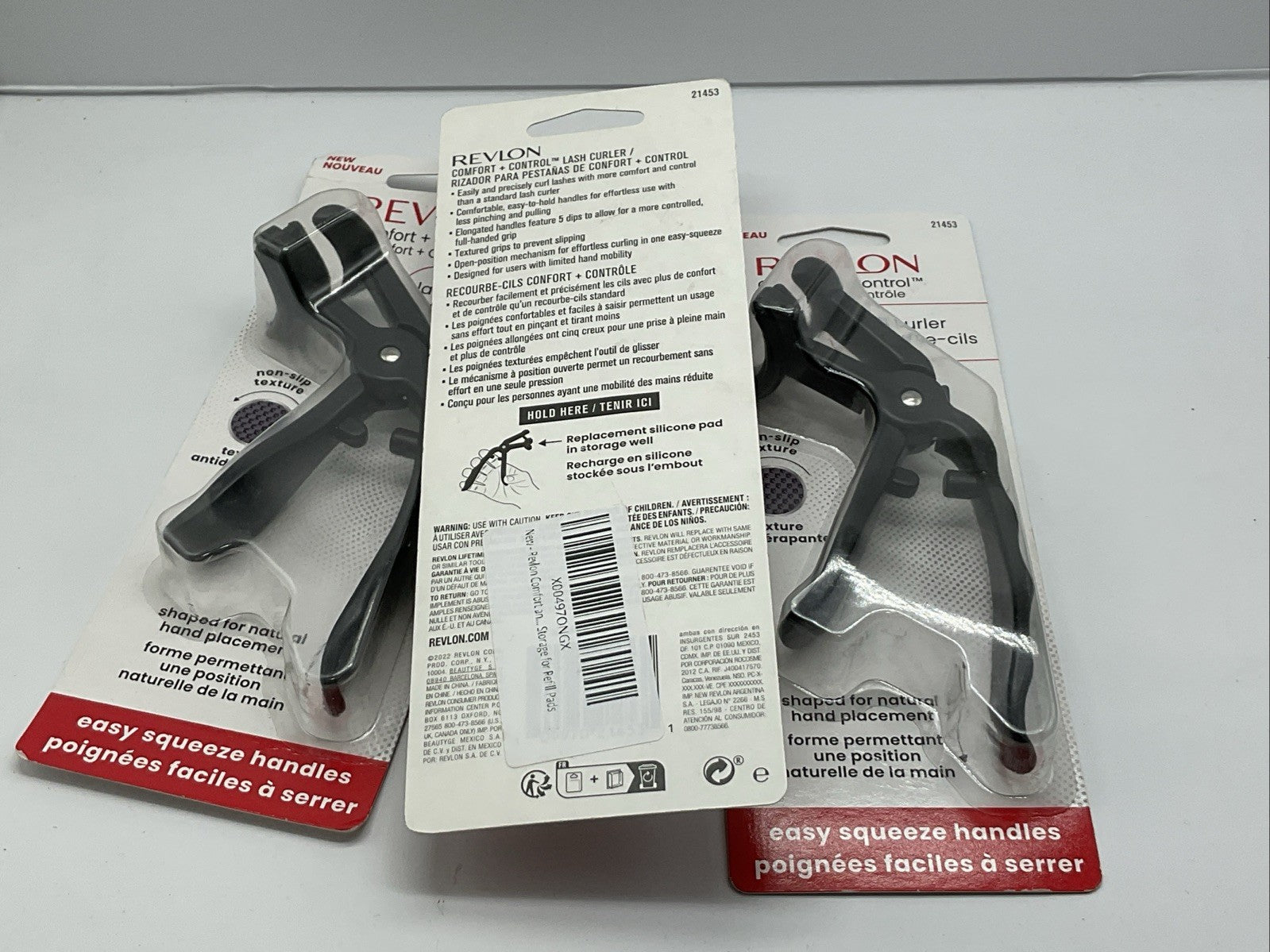 Revlon Lash Curler Easy Squeeze Sealed - Set Of 3