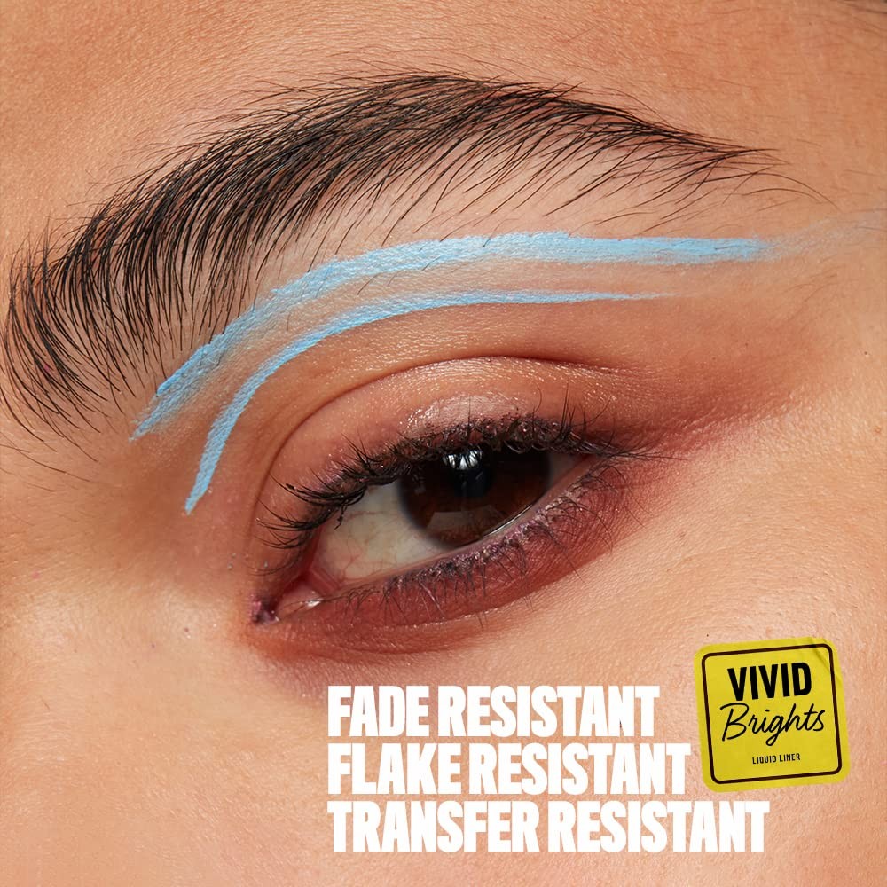 NYX Vivid Brights Matte Liquid Eyeliner - Blue Thang VBLL06