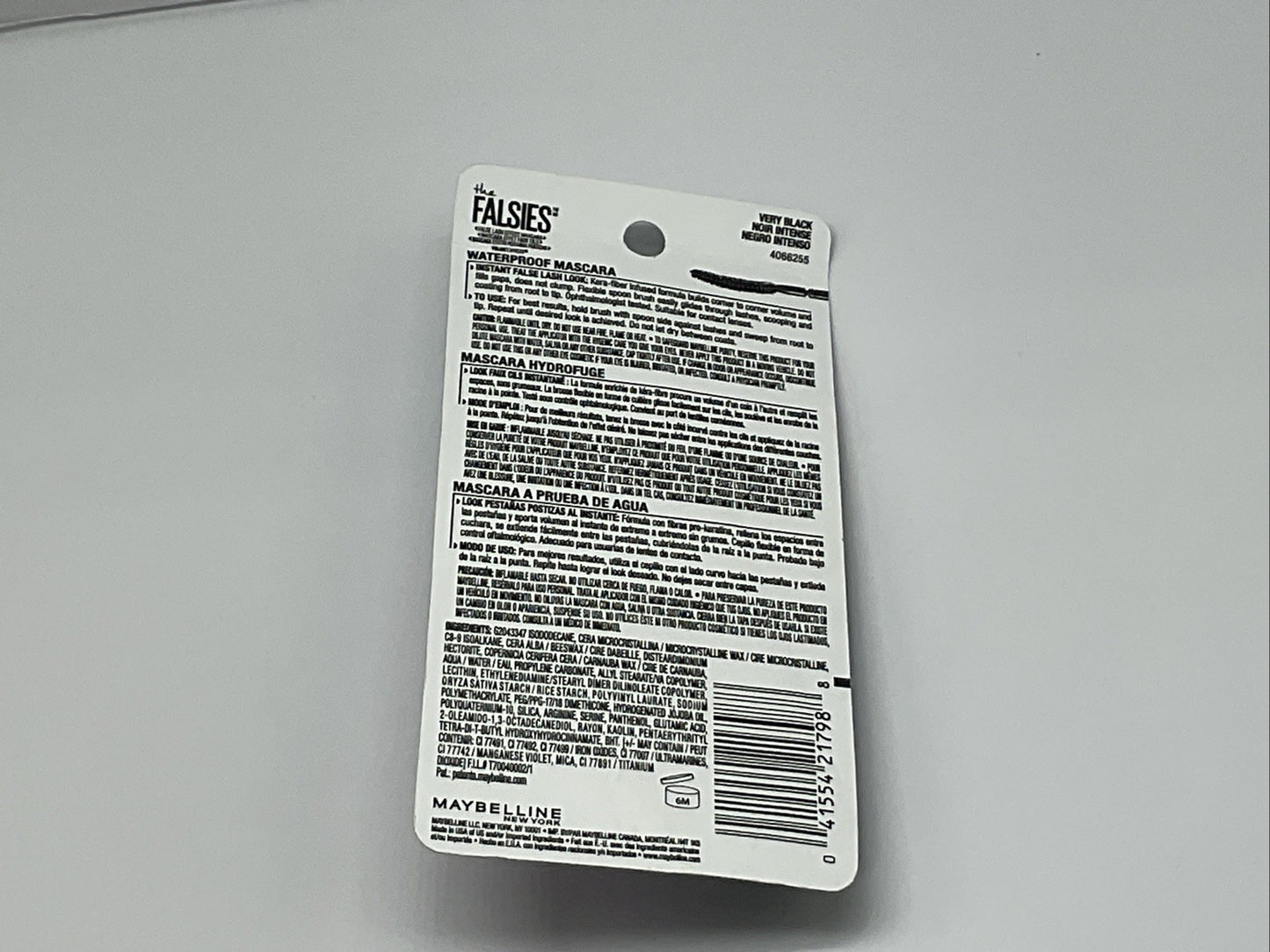 Maybelline New York Volum' Express FALSIES Mascara - 291 Very Black - Single