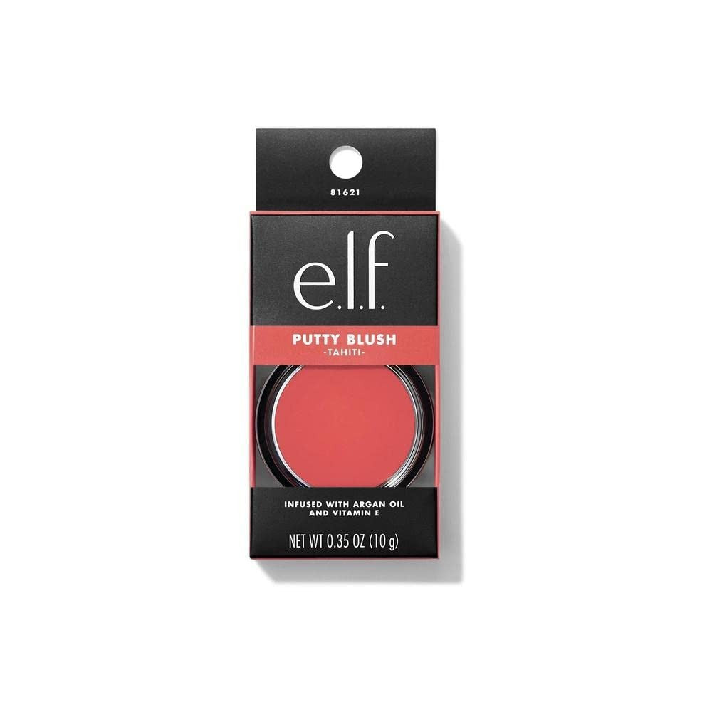 e.l.f. Putty Blush Creamy & Ultra Pigmented Formula - Tahiti