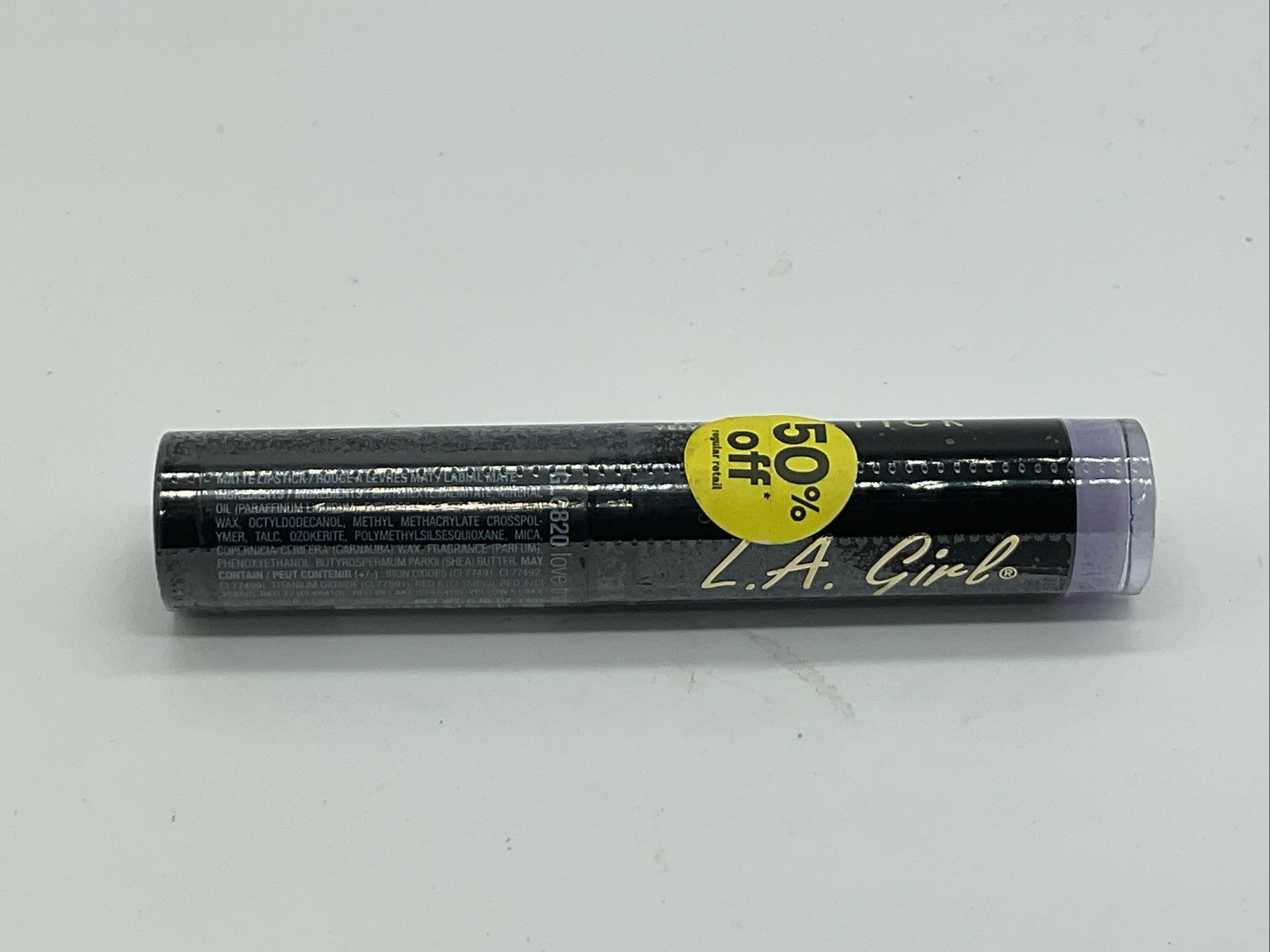L.A. Girl Matte Flat Velvet Lipstick - GLC820 Love Triangle