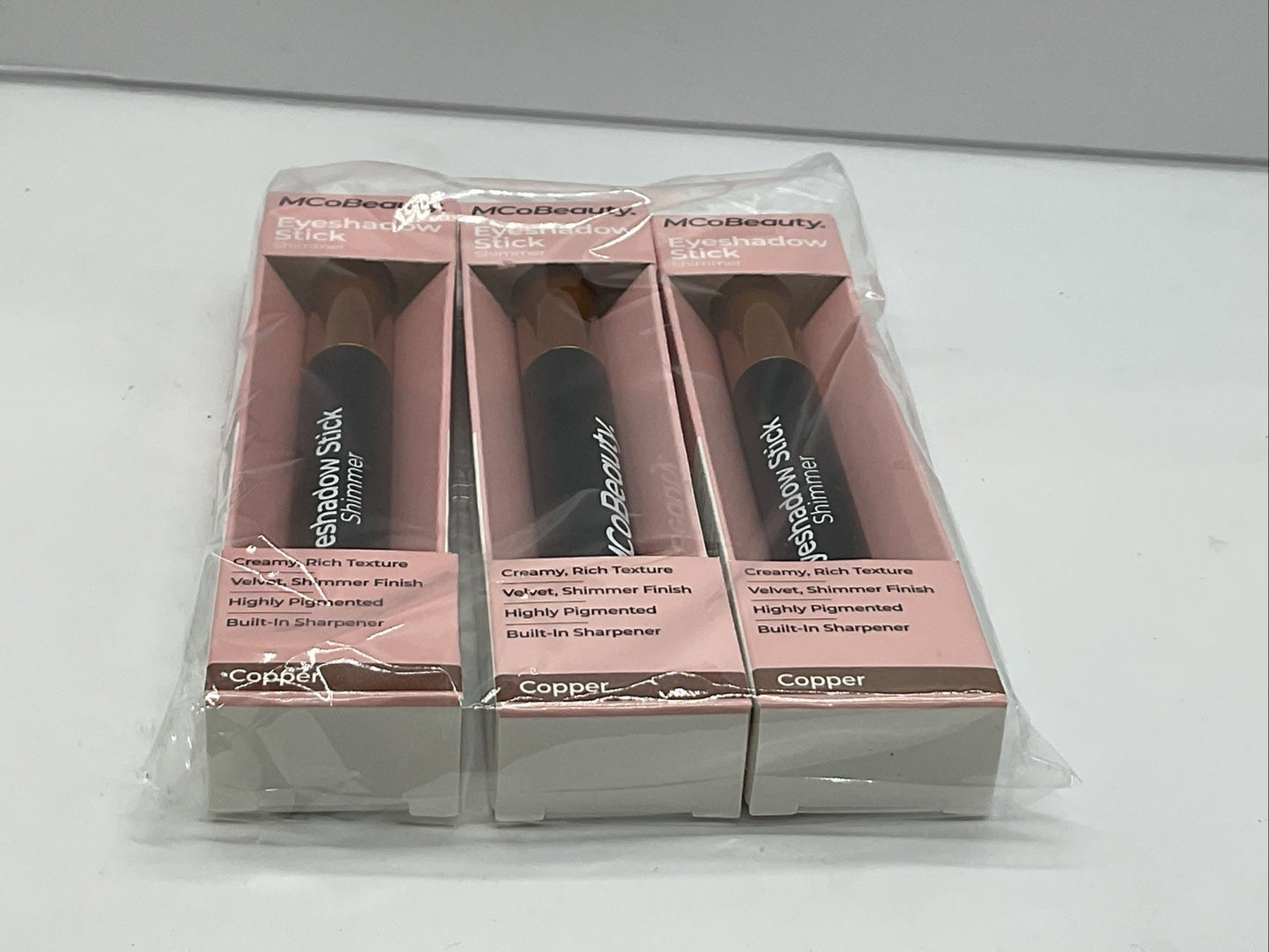 3 PACK -  MCoBeauty Eyeshadow Stick - Copper