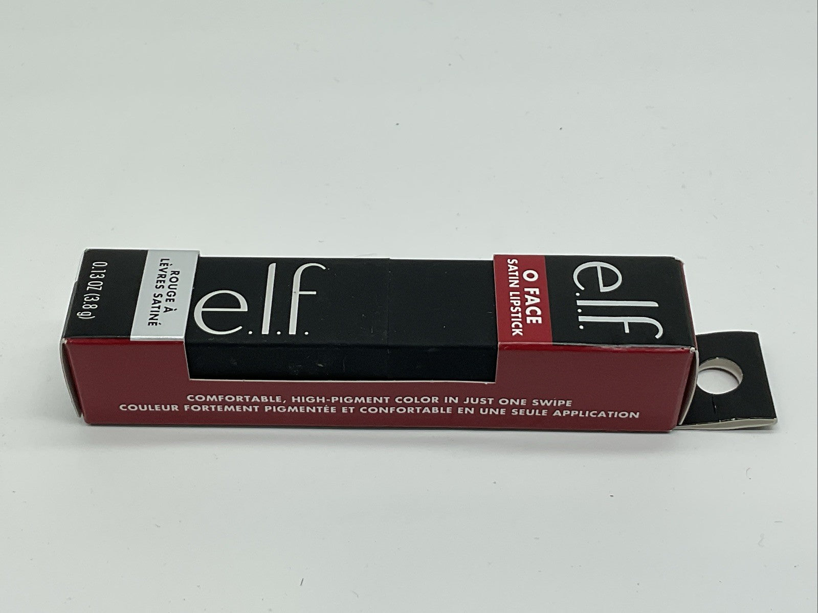 e.l.f. O FACE Satin Lipstick Vegan High Pigmented 0.13 Oz -81789 No Regrets