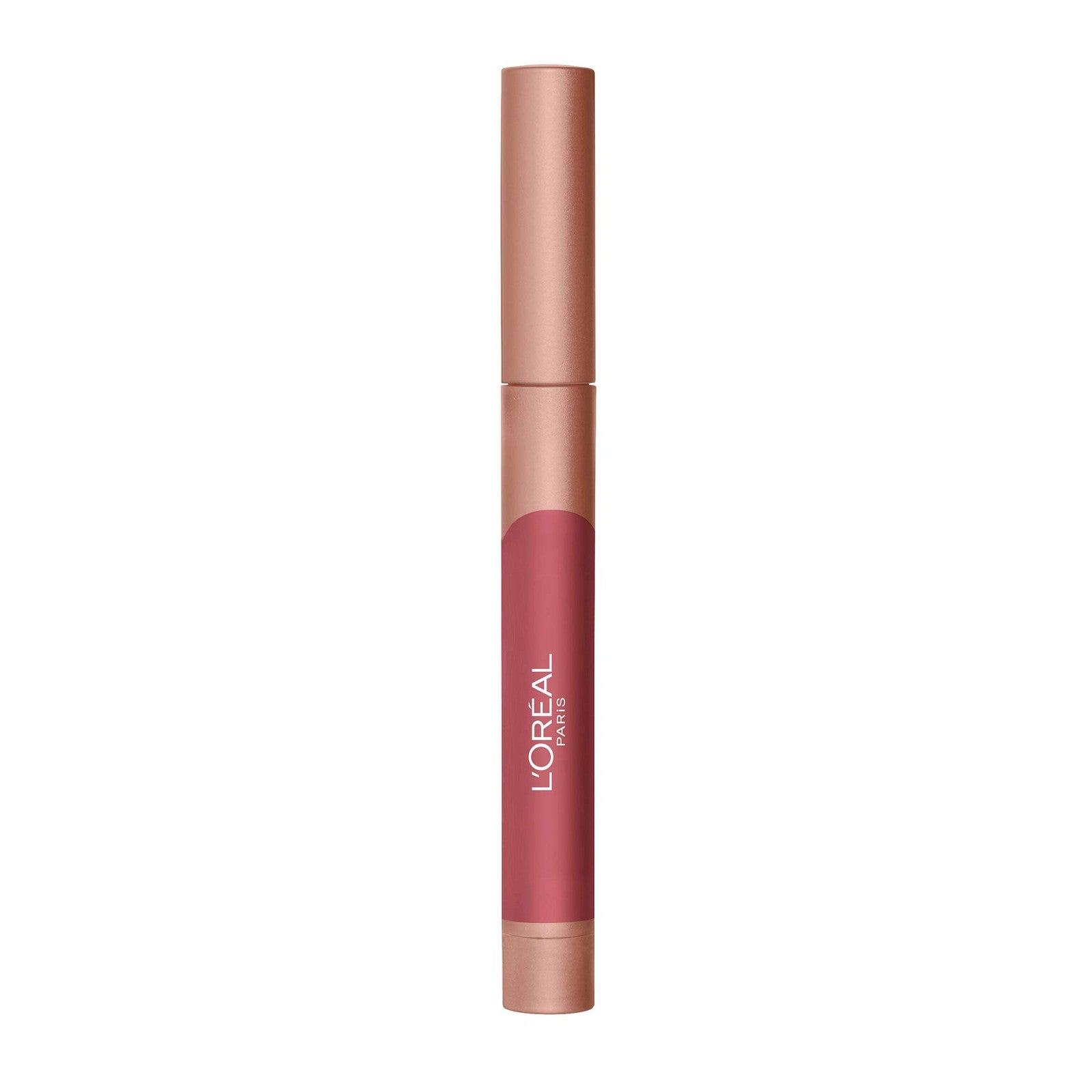 L'Oreal Paris Matte Lip Crayon 501 Strawberry Glaze 0.04 oz Lasting Wear