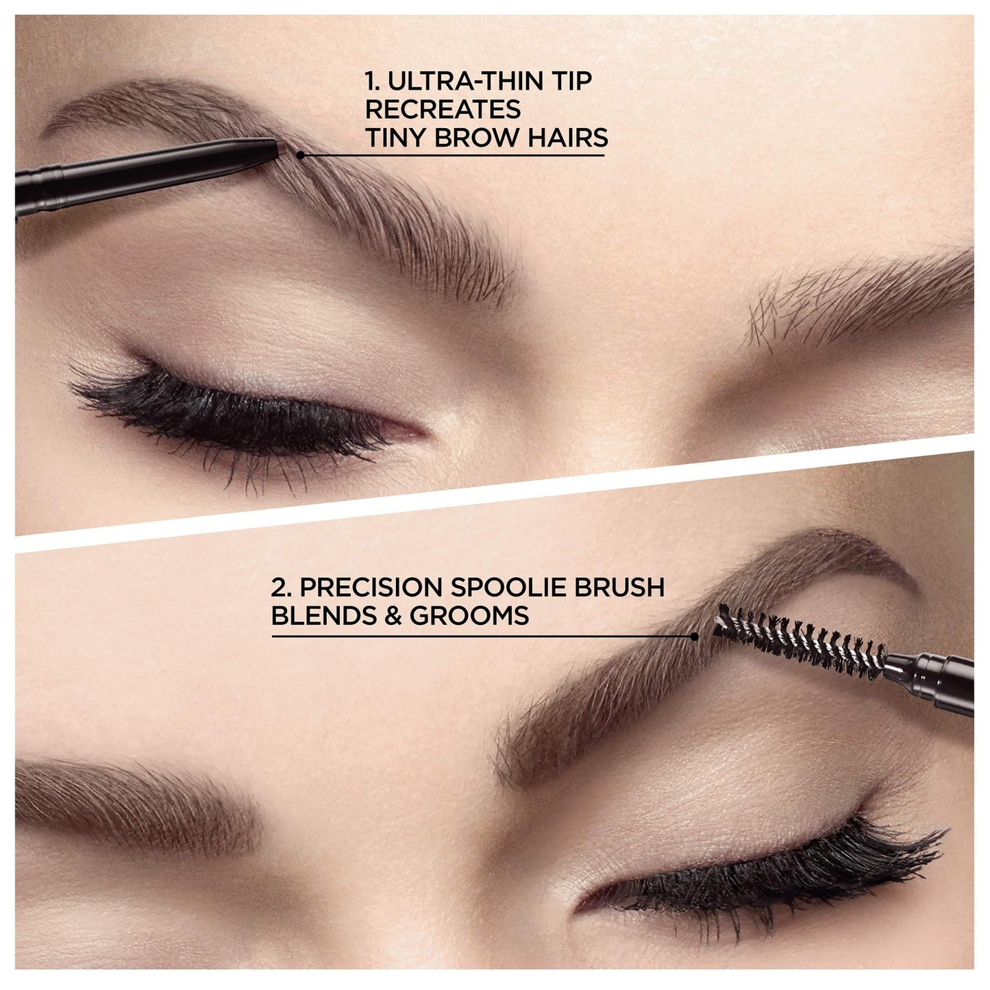 L’Oreal Paris Eyebrow Stylist Definer Pencil Light Blonde Waterproof, 2 pack