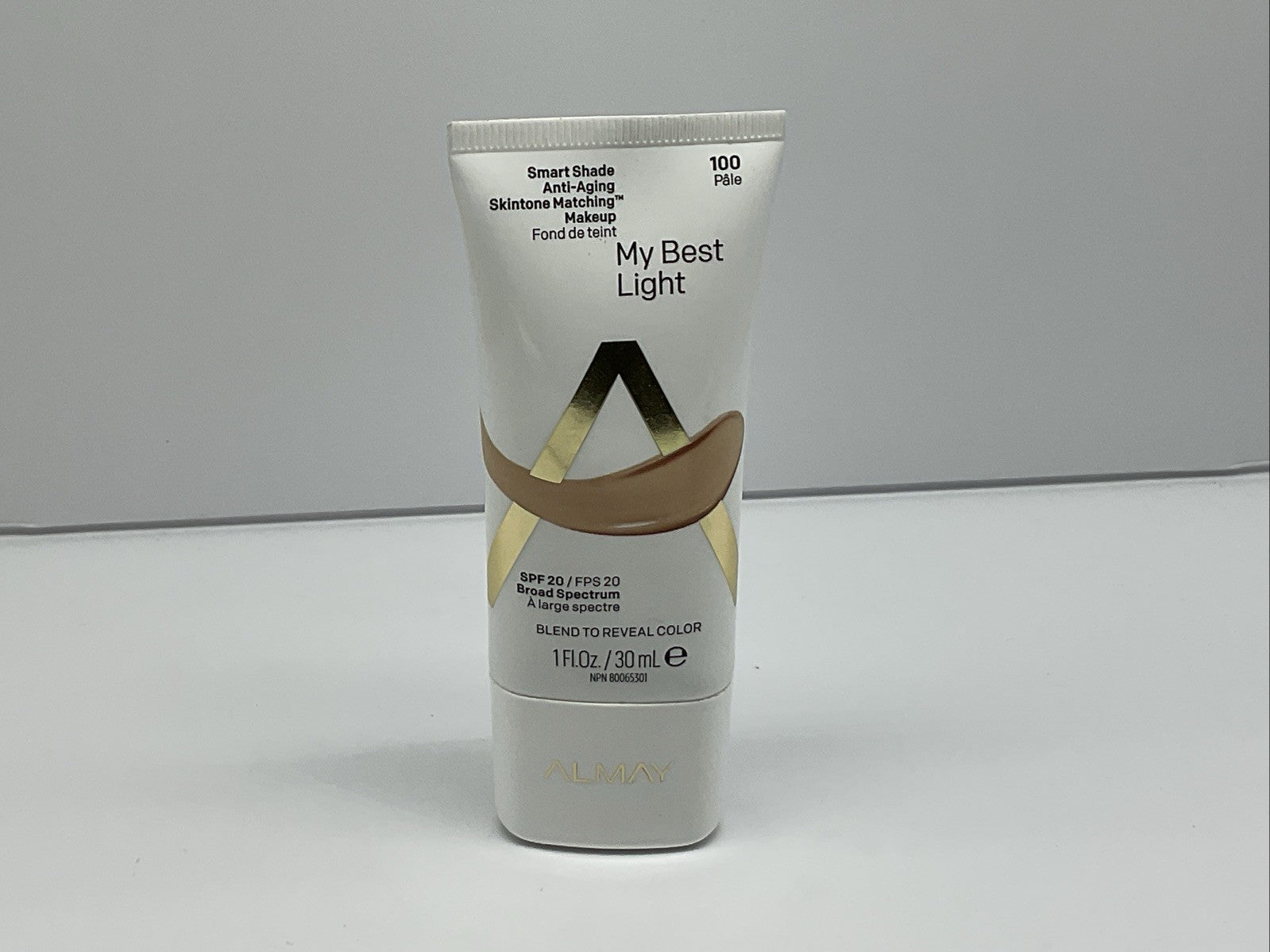 Almay My Best Light Smart Shade Makeup - 100 Pale - Single