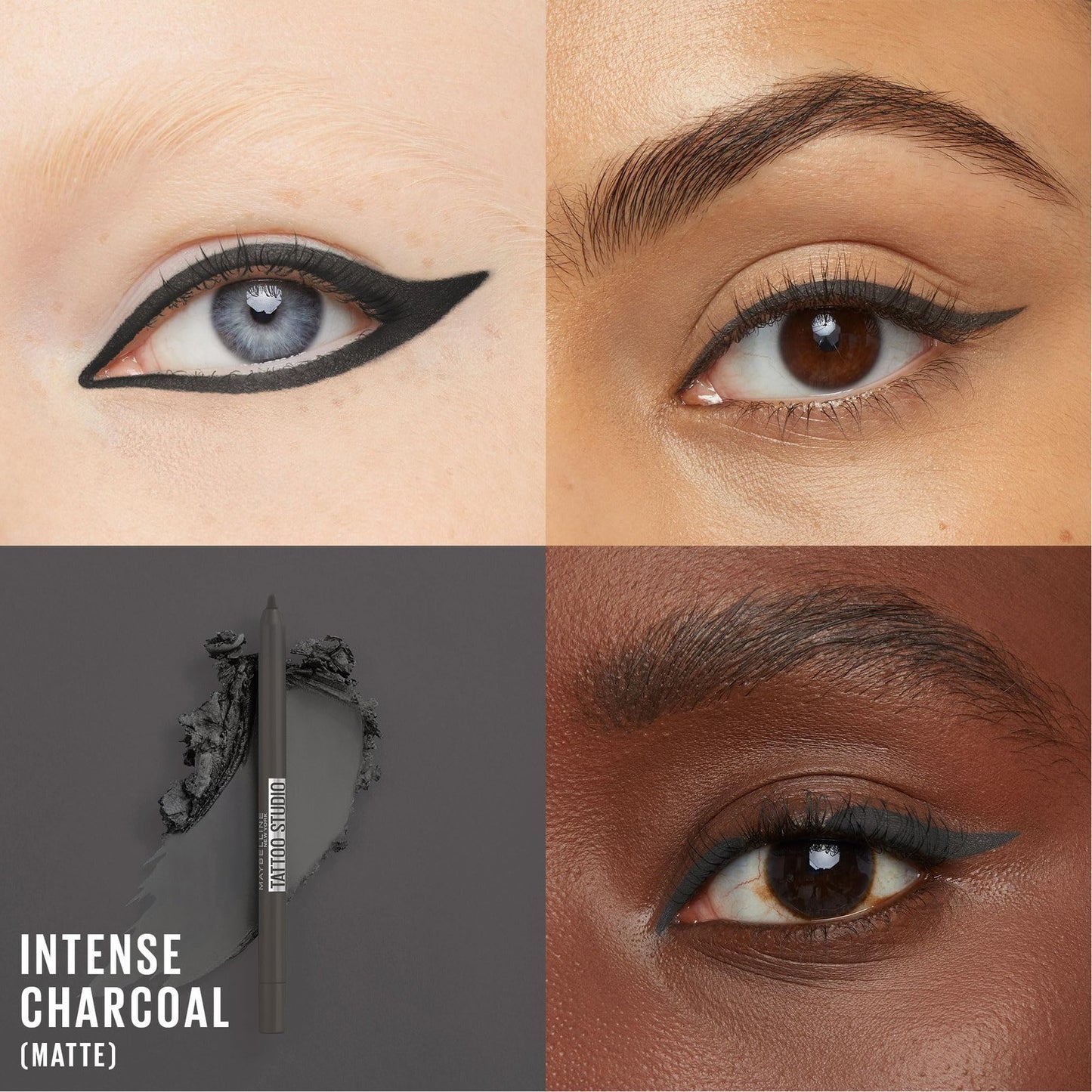 Maybelline Tattoo Studio Gel Pencil LINER - 901 Intense Charcoal