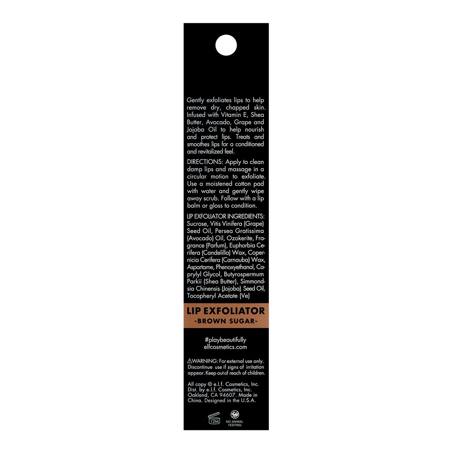 3 Pack - e.l.f. Lip Exfoliator - Brown Sugar