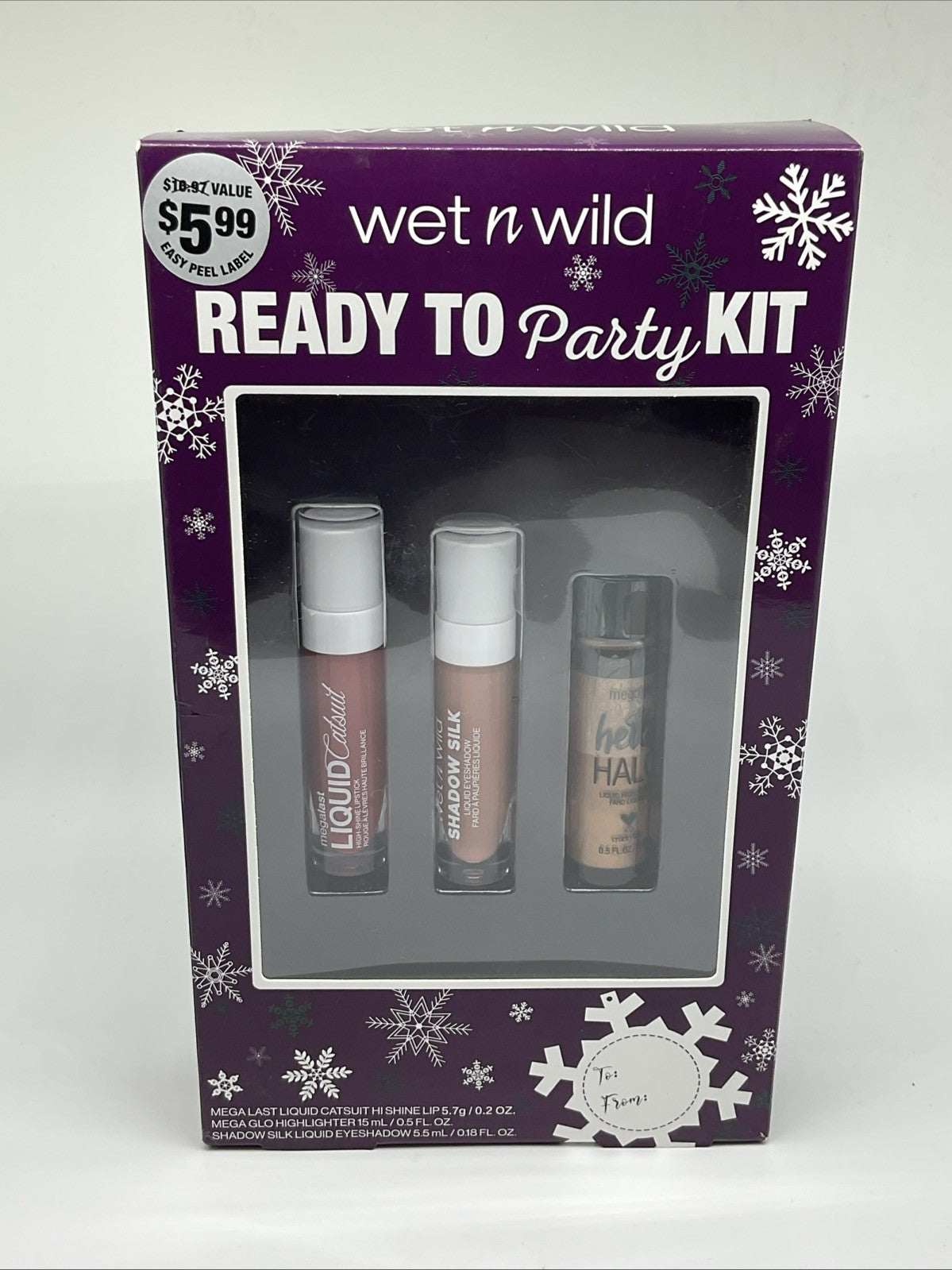 Wet N Wild Ready To Party Kit Cosmetics Gift Set