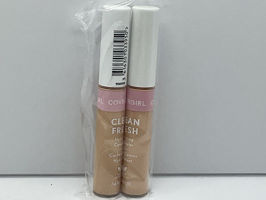 PACK OF 2 - COVERGIRL Clean Fresh Hydrating Concealer 0.23oz, #340 LIGHT