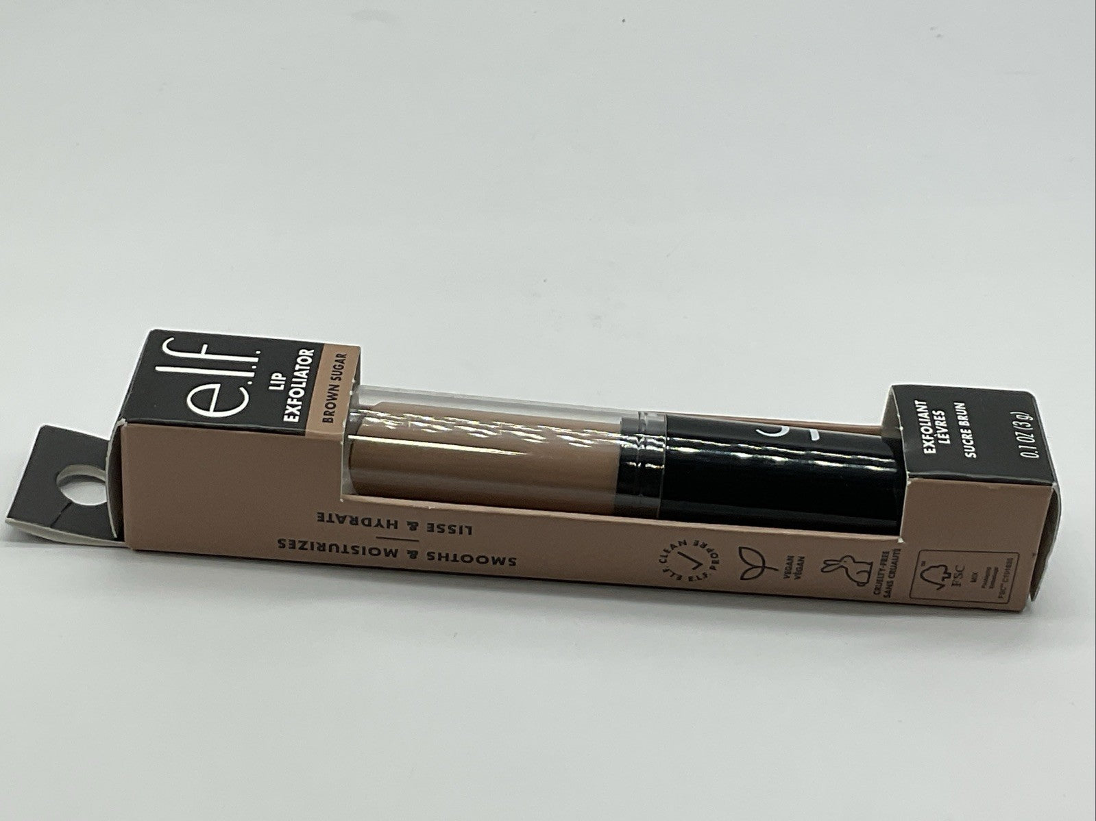 e.l.f. Lip Exfoliator Moisturizing Scented Lip Scrub - Brown Sugar